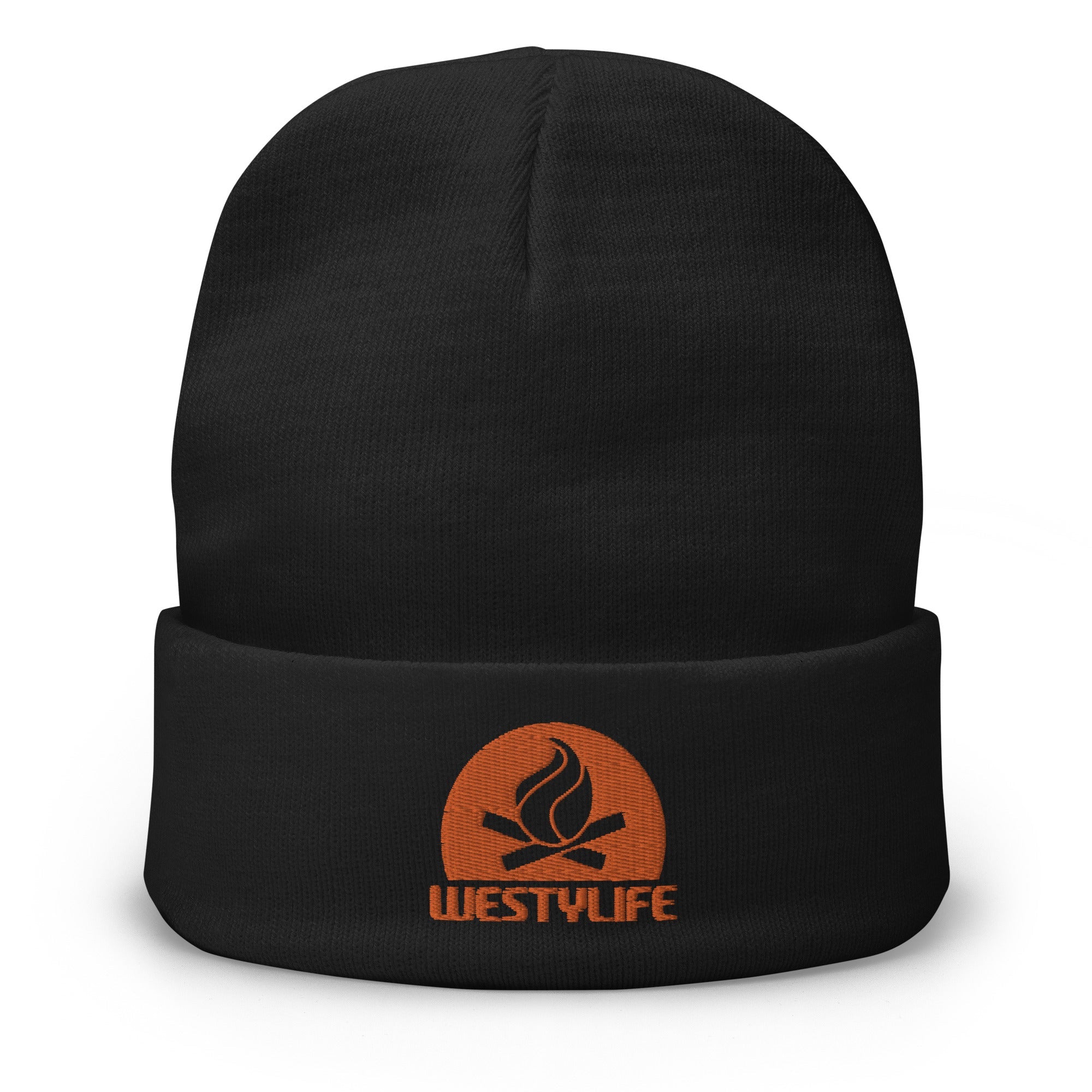 Westy Life Camp Fire Embroidered Beanie - OVERLANDERS Outfitter