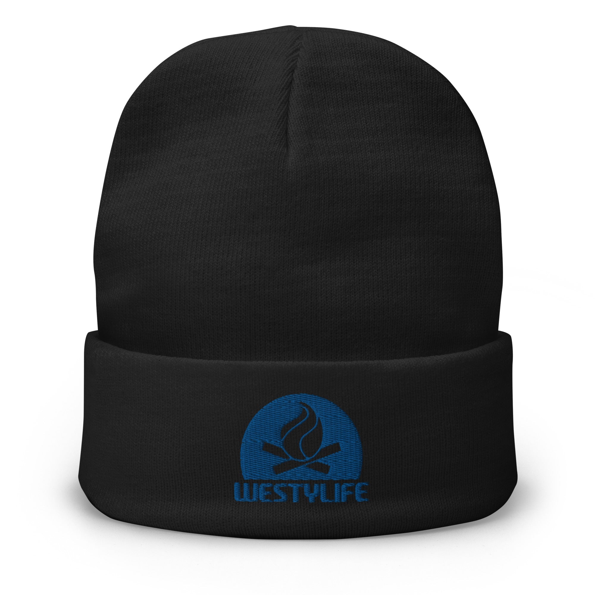 Westy Life Camp Fire Embroidered Beanie - OVERLANDERS Outfitter