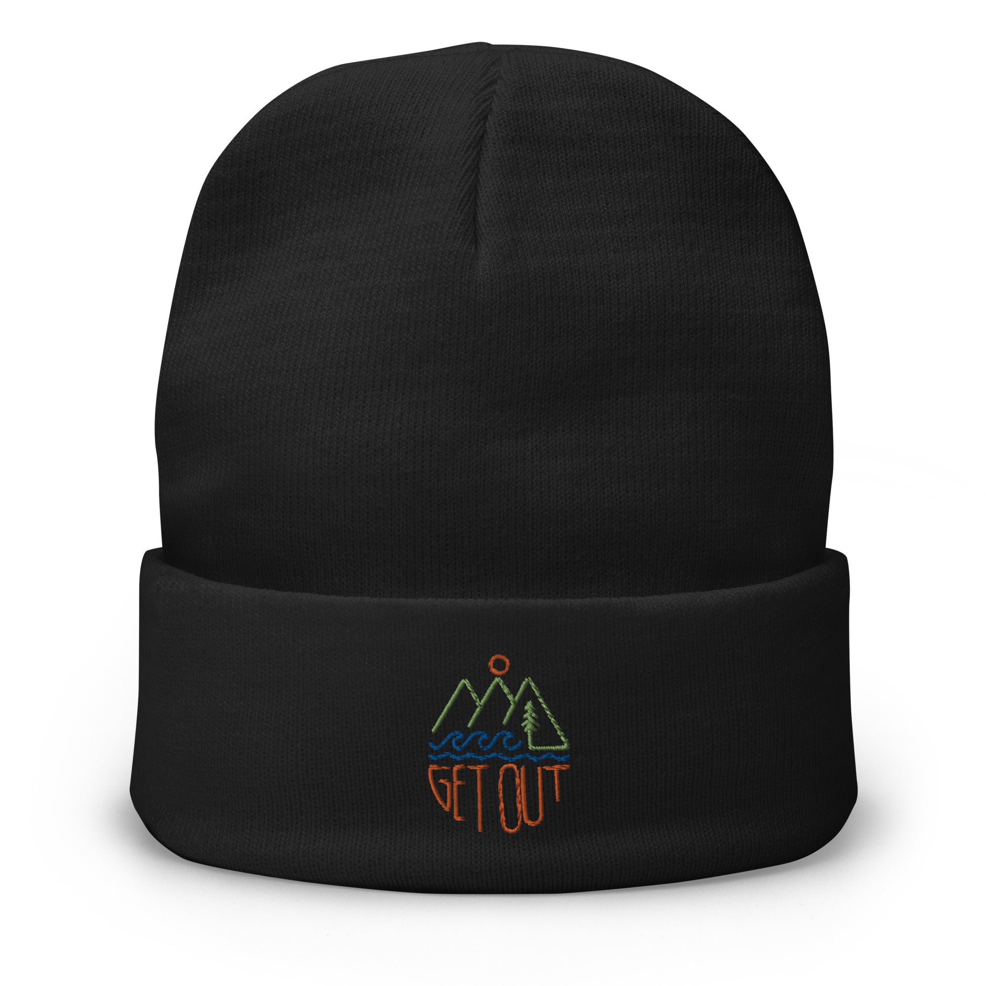 Get Out Embroidered Beanie - OVERLANDERS Outfitter