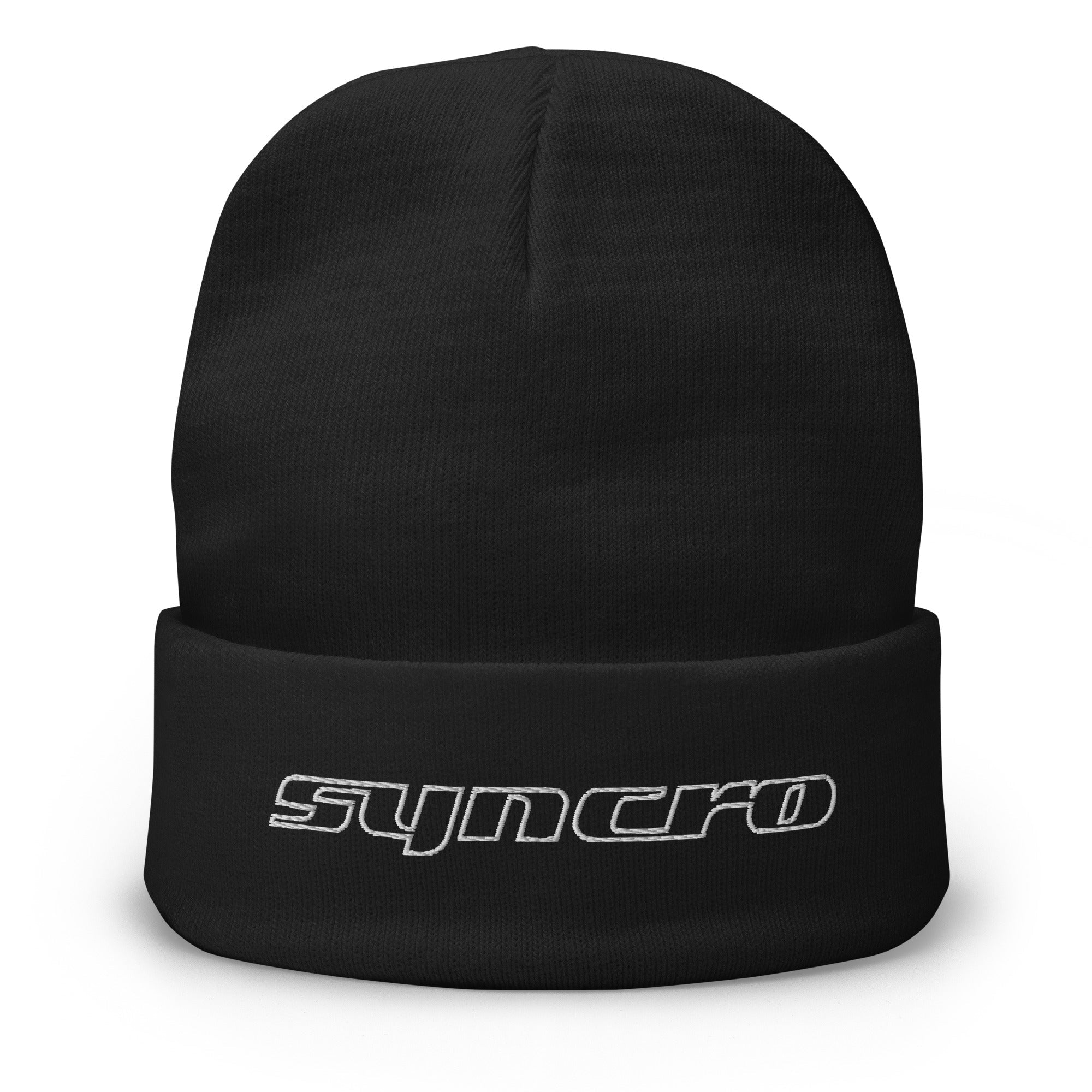 Syncro Script Embroidered Beanie - OVERLANDERS Outfitter