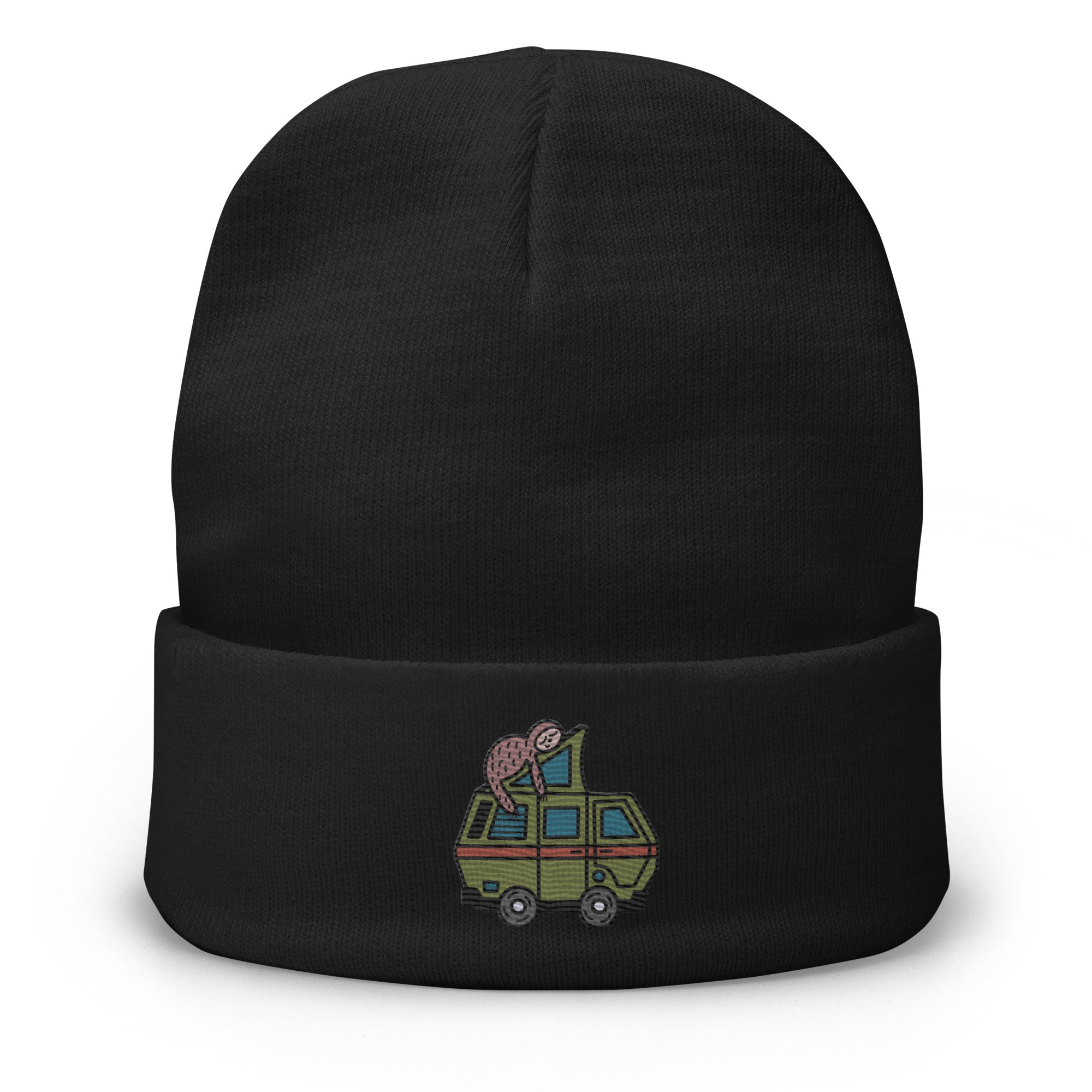 Stewie Sloth Embroidered Beanie - OVERLANDERS Outfitter