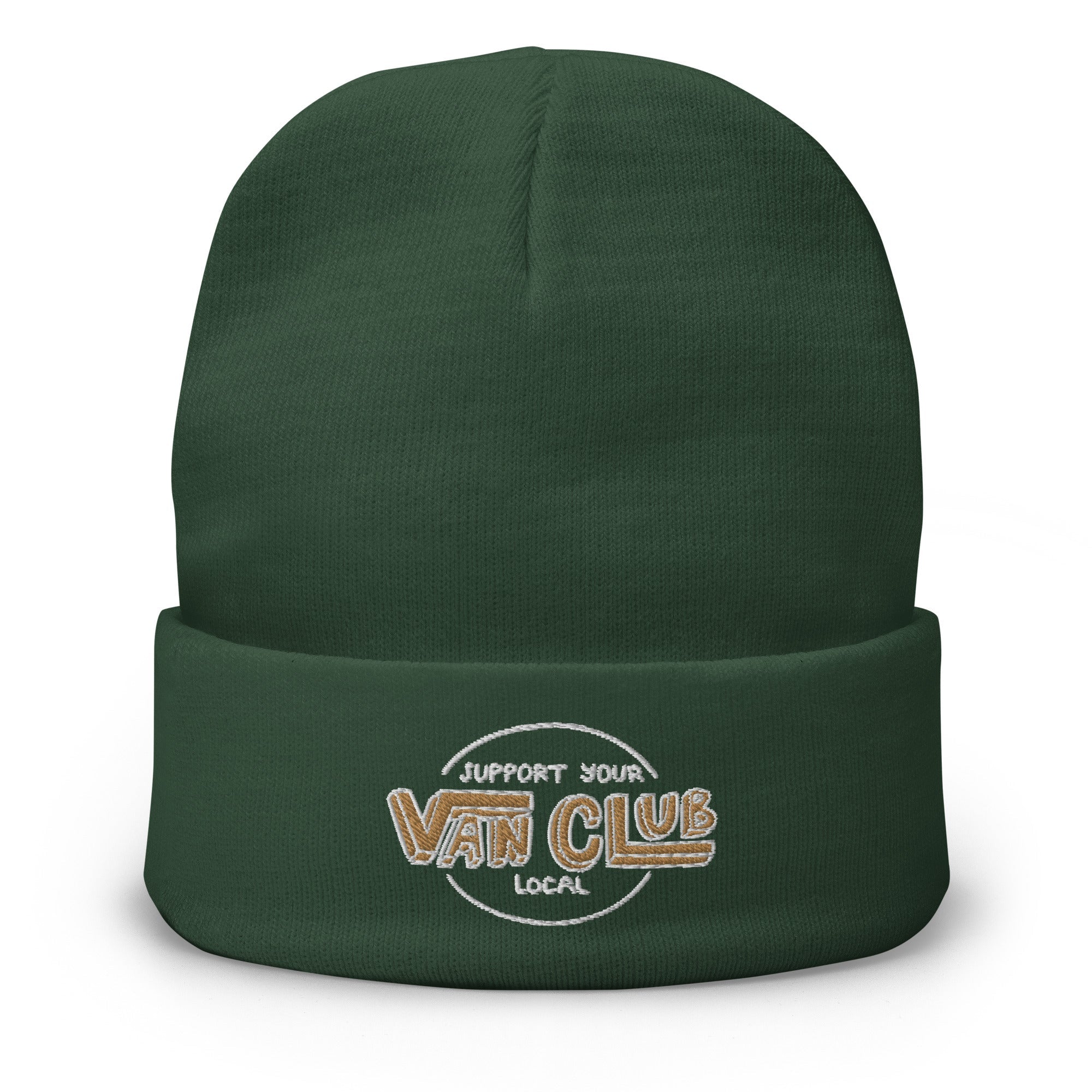 Support Your Local Van Club Embroidered Beanie - OVERLANDERS Outfitter