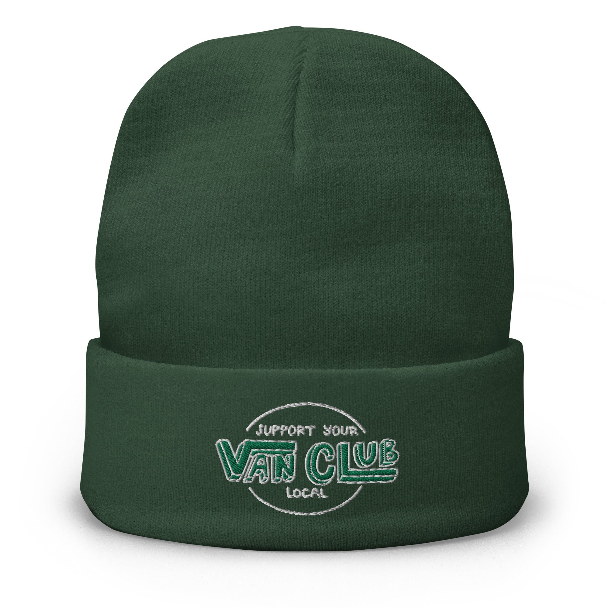Support Your Local Van Club Embroidered Beanie - OVERLANDERS Outfitter