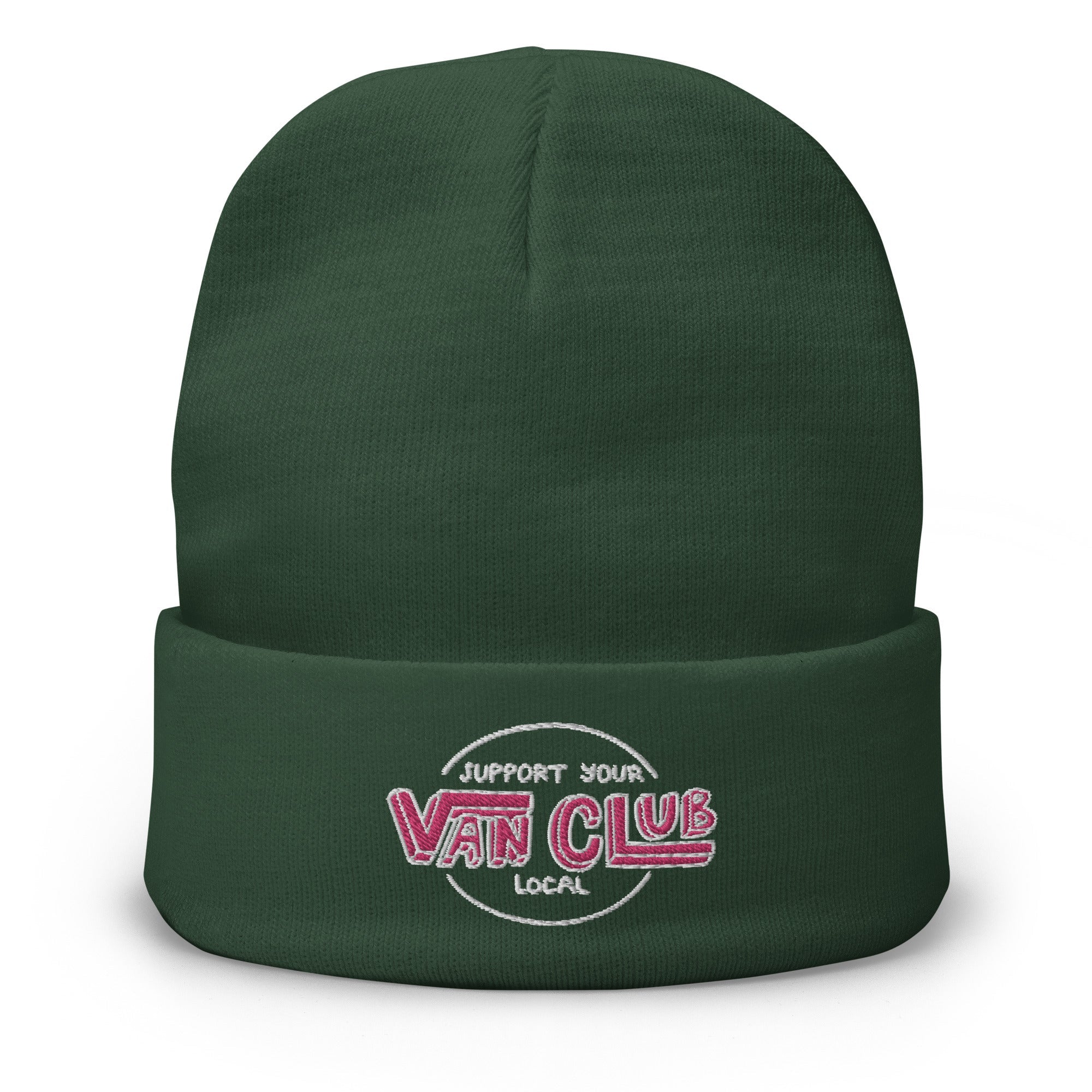 Support Your Local Van Club Embroidered Beanie - OVERLANDERS Outfitter