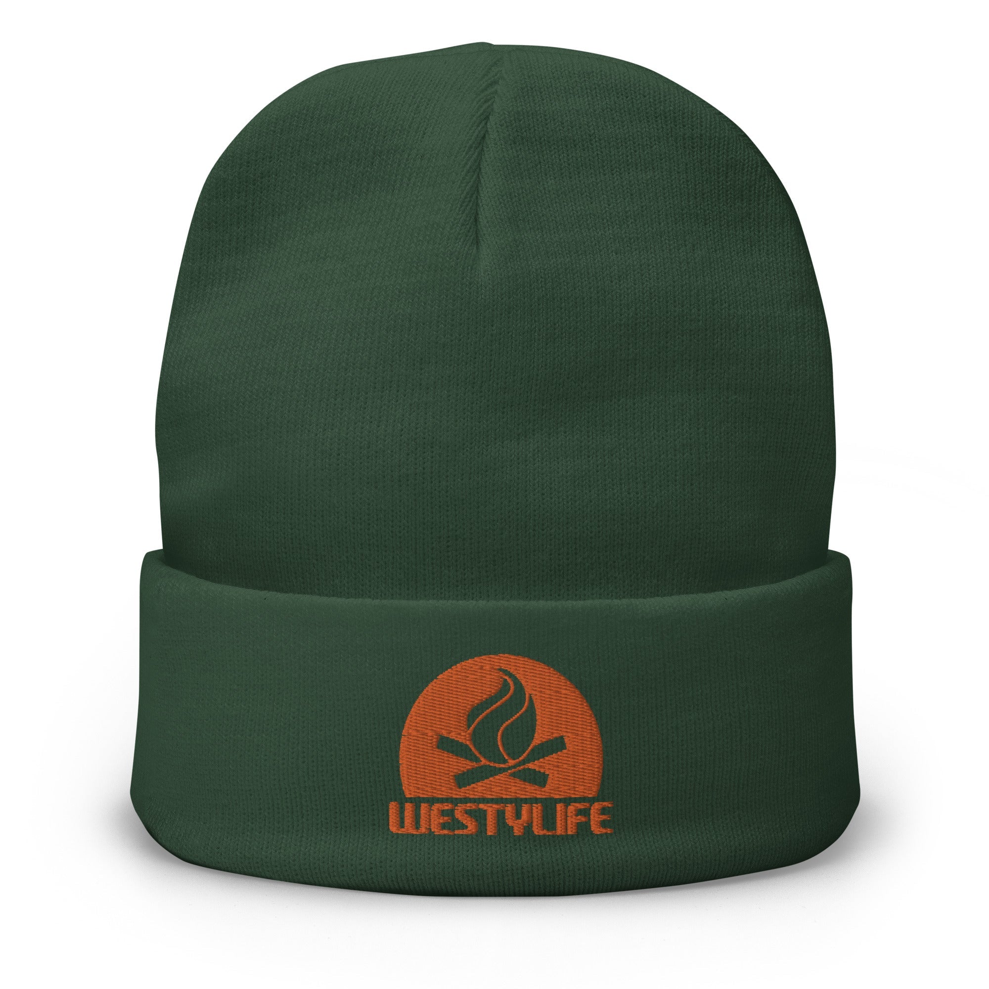 Westy Life Camp Fire Embroidered Beanie - OVERLANDERS Outfitter