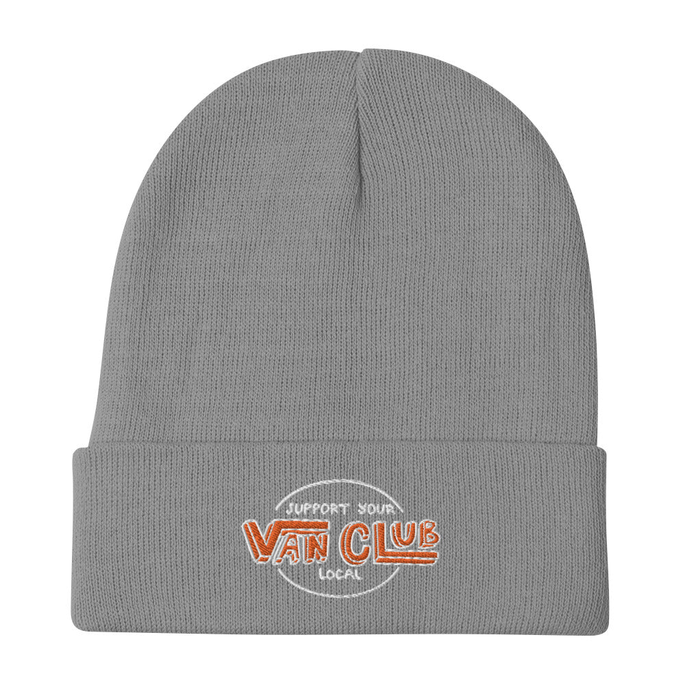 Support Your Local Van Club Embroidered Beanie - OVERLANDERS Outfitter