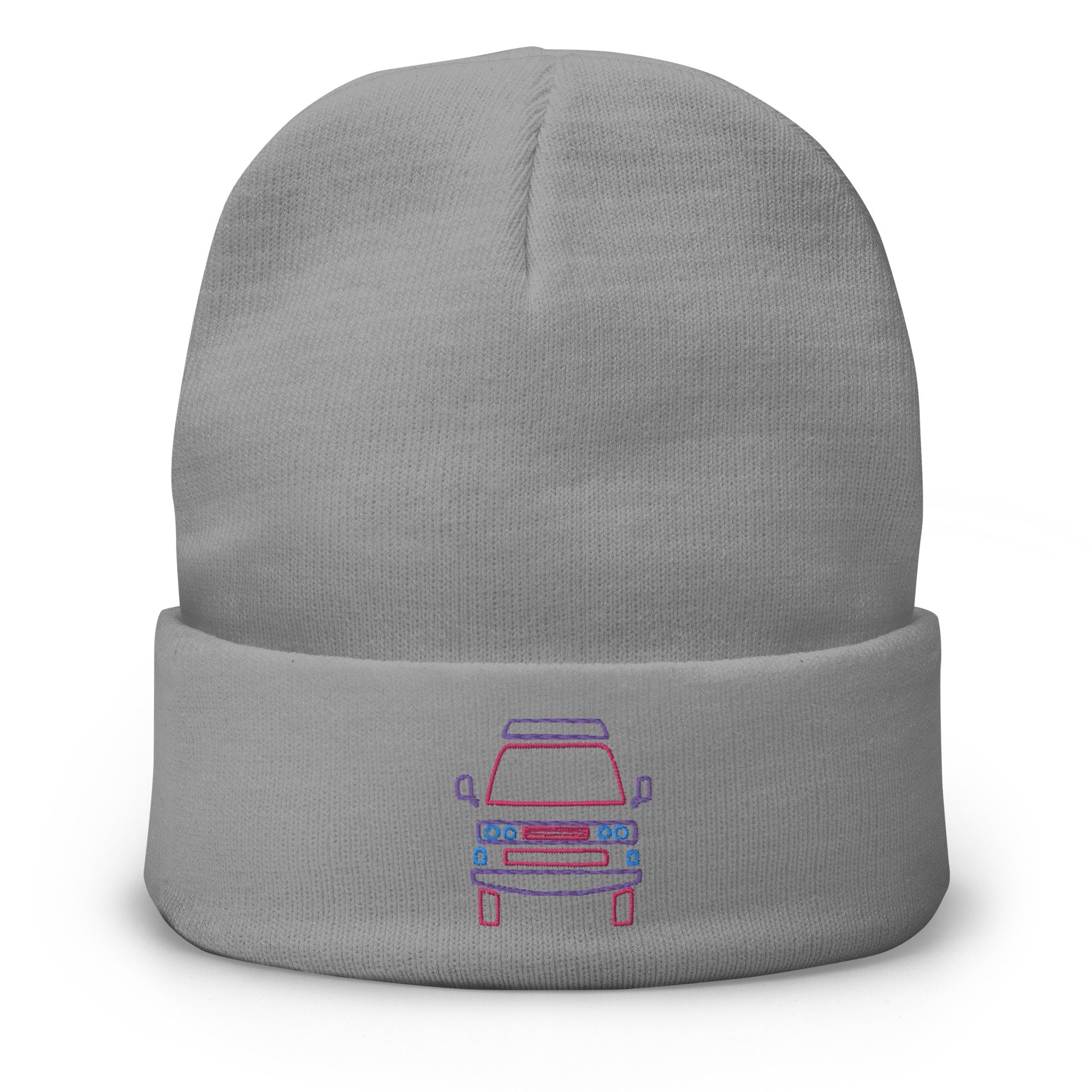 Friendly Face Embroidered Beanie - OVERLANDERS Outfitter