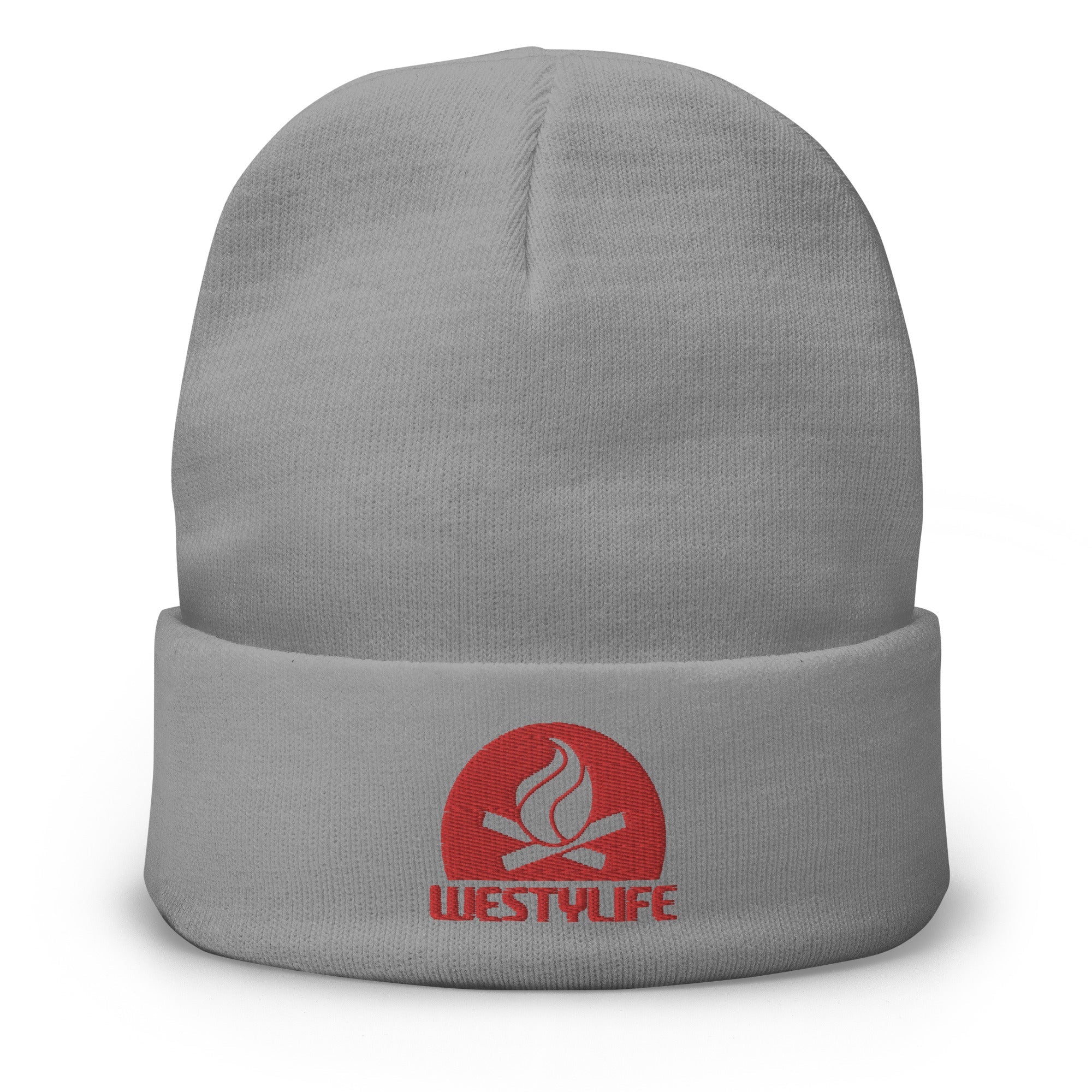 Westy Life Camp Fire Embroidered Beanie - OVERLANDERS Outfitter