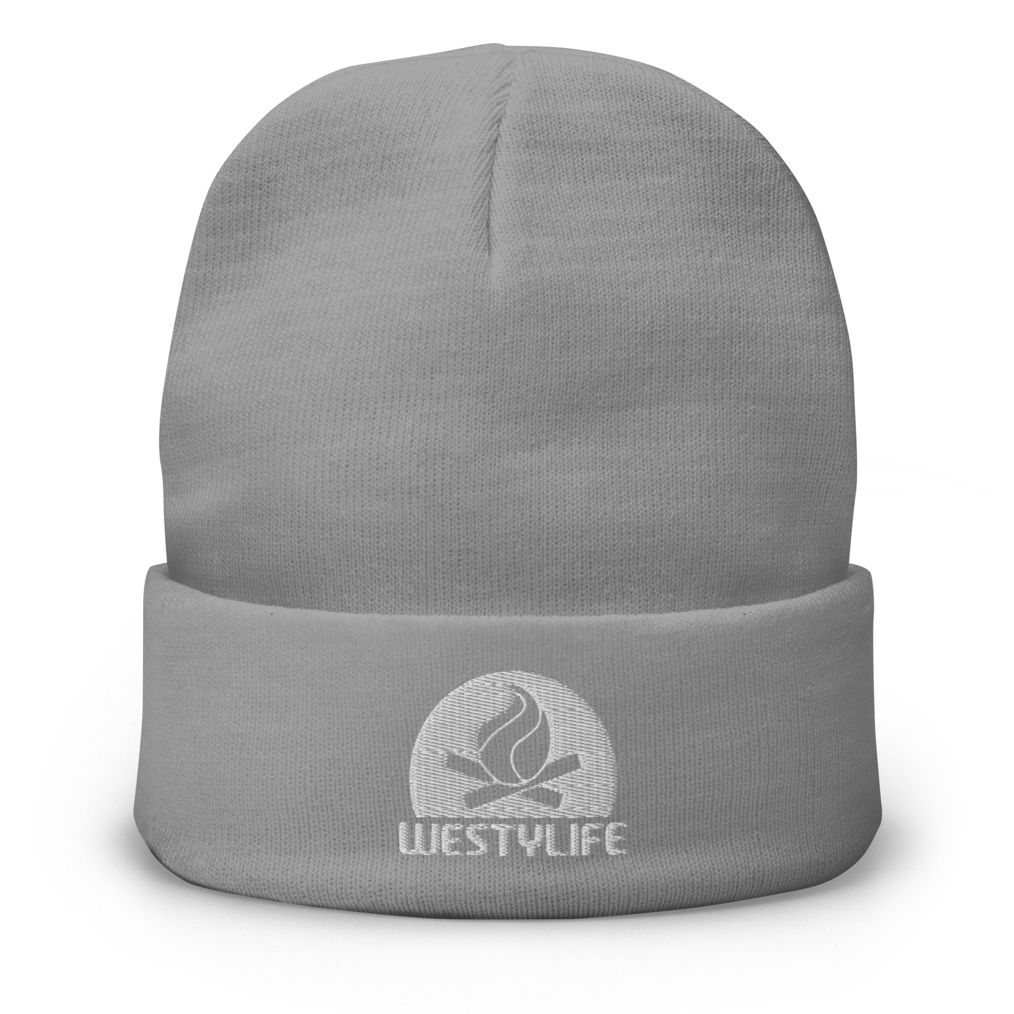 Westy Life Camp Fire Embroidered Beanie - OVERLANDERS Outfitter
