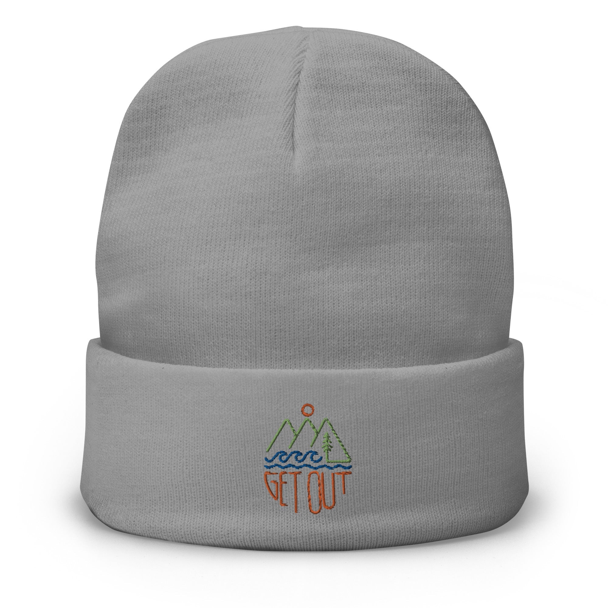 Get Out Embroidered Beanie - OVERLANDERS Outfitter