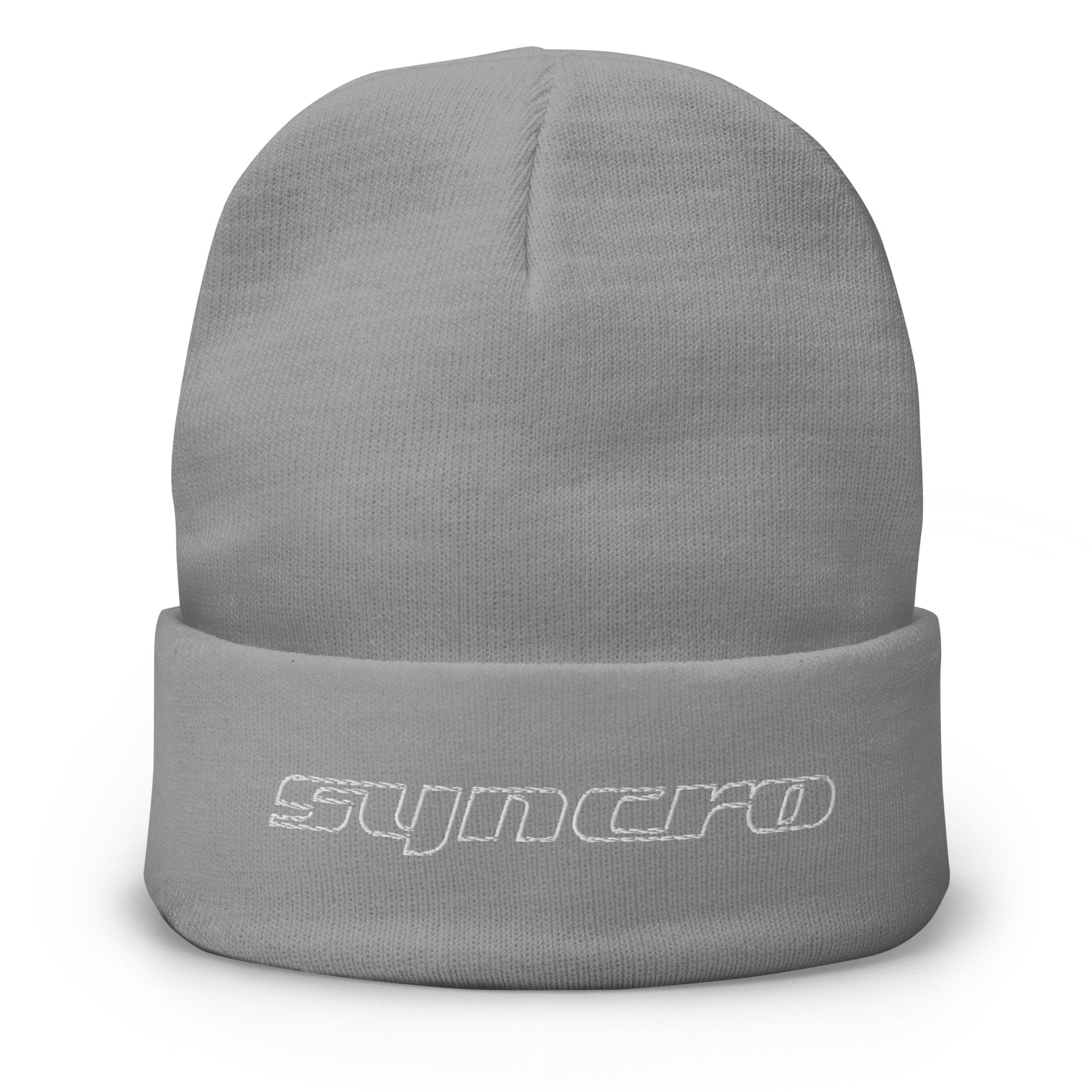 Syncro Script Embroidered Beanie - OVERLANDERS Outfitter