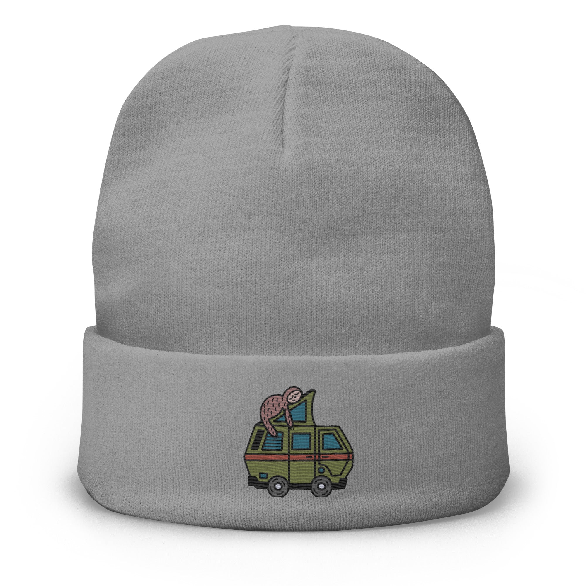 Stewie Sloth Embroidered Beanie - OVERLANDERS Outfitter