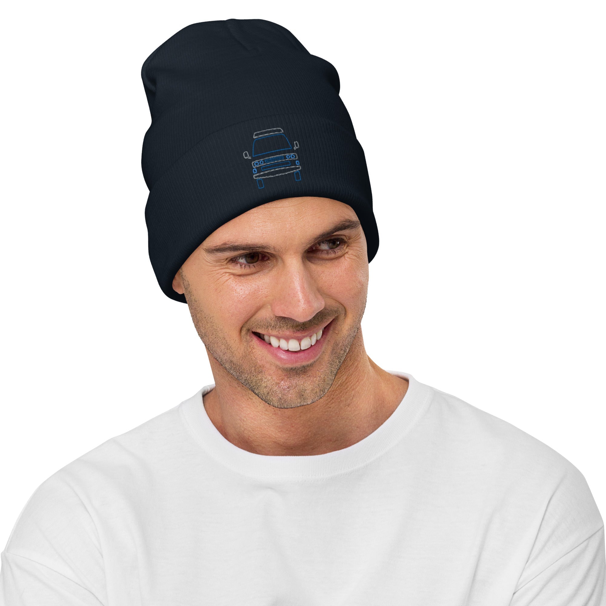 Friendly Face Embroidered Beanie - OVERLANDERS Outfitter