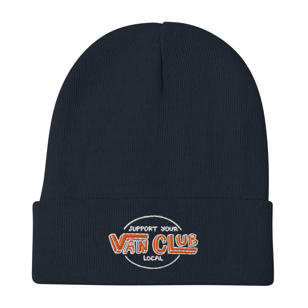Support Your Local Van Club Embroidered Beanie - OVERLANDERS Outfitter
