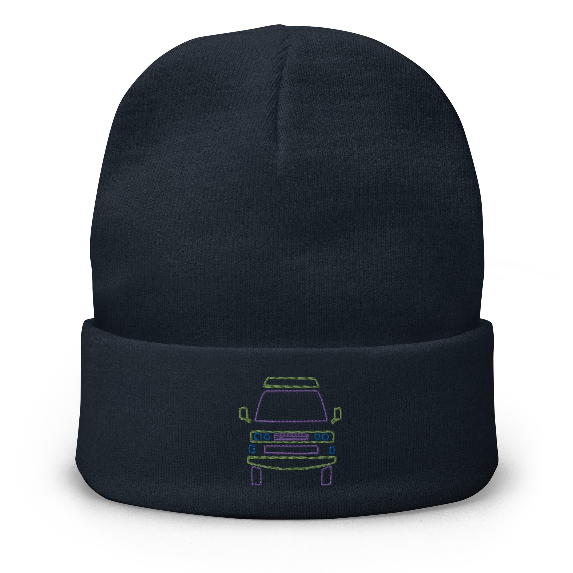 Friendly Face Embroidered Beanie - OVERLANDERS Outfitter