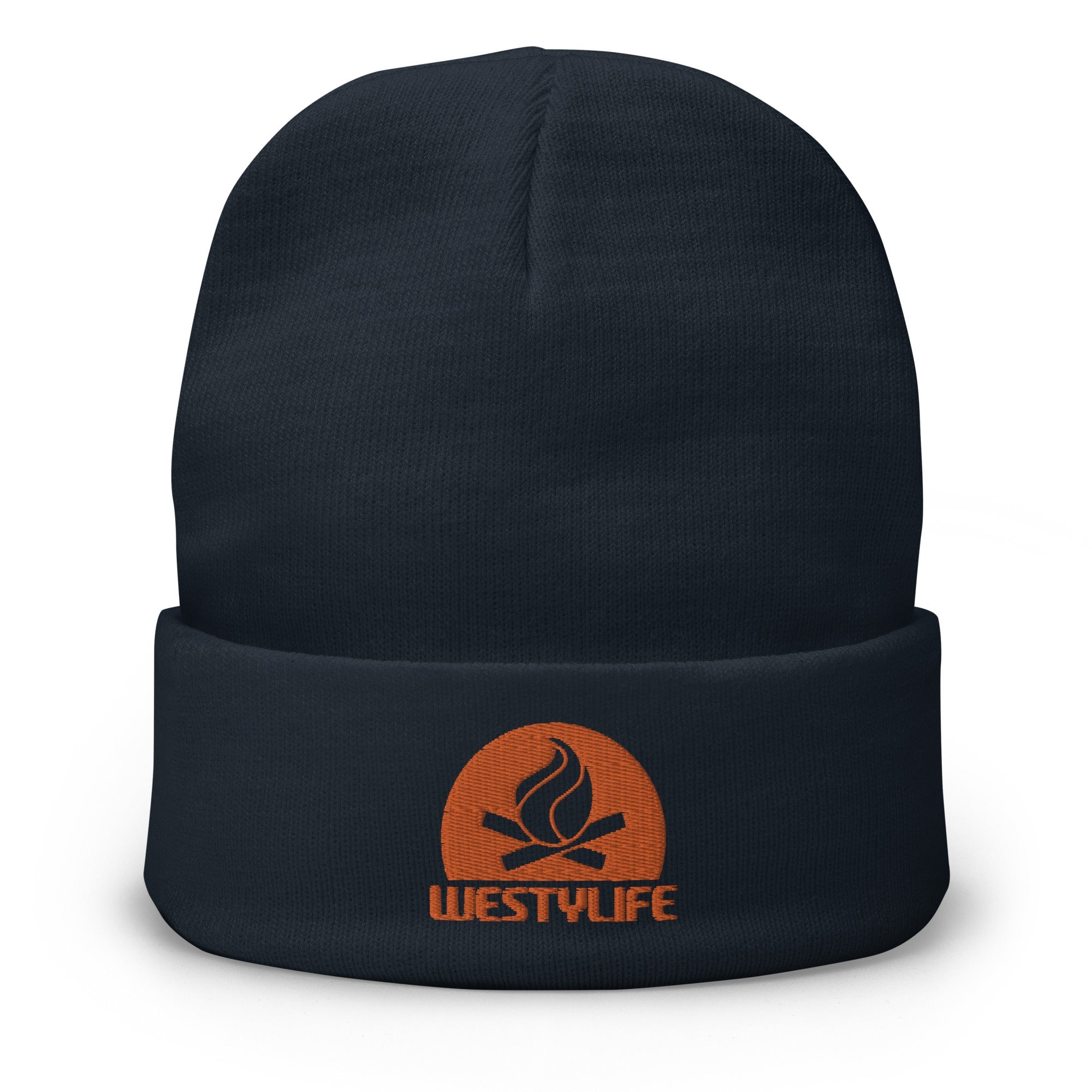 Westy Life Camp Fire Embroidered Beanie - OVERLANDERS Outfitter