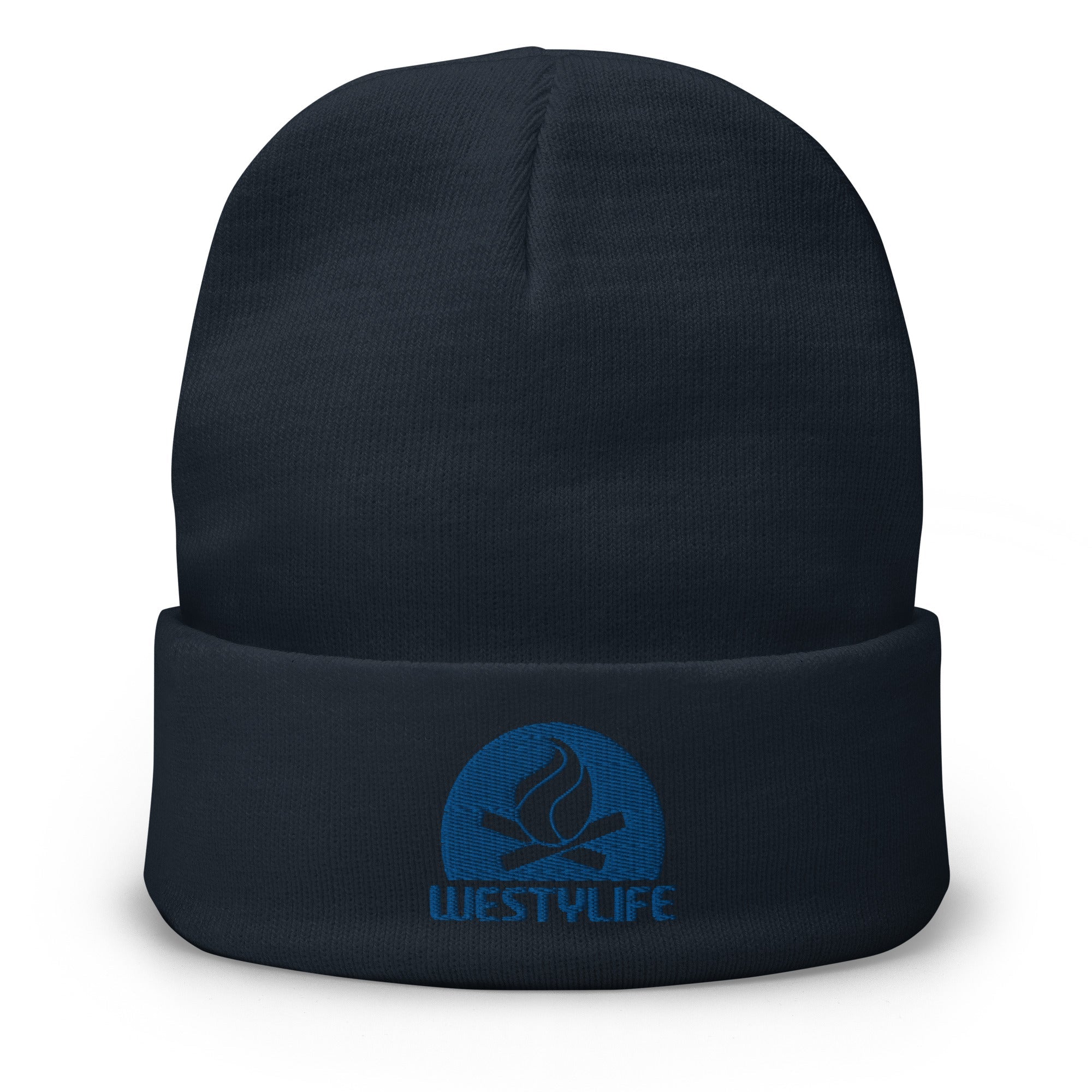 Westy Life Camp Fire Embroidered Beanie - OVERLANDERS Outfitter