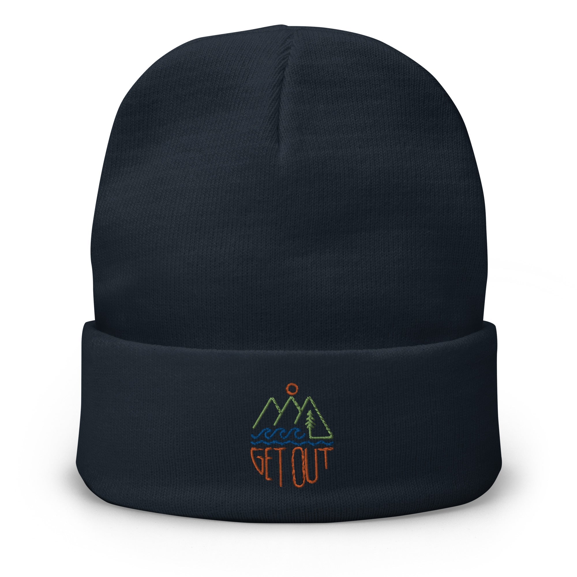 Get Out Embroidered Beanie - OVERLANDERS Outfitter
