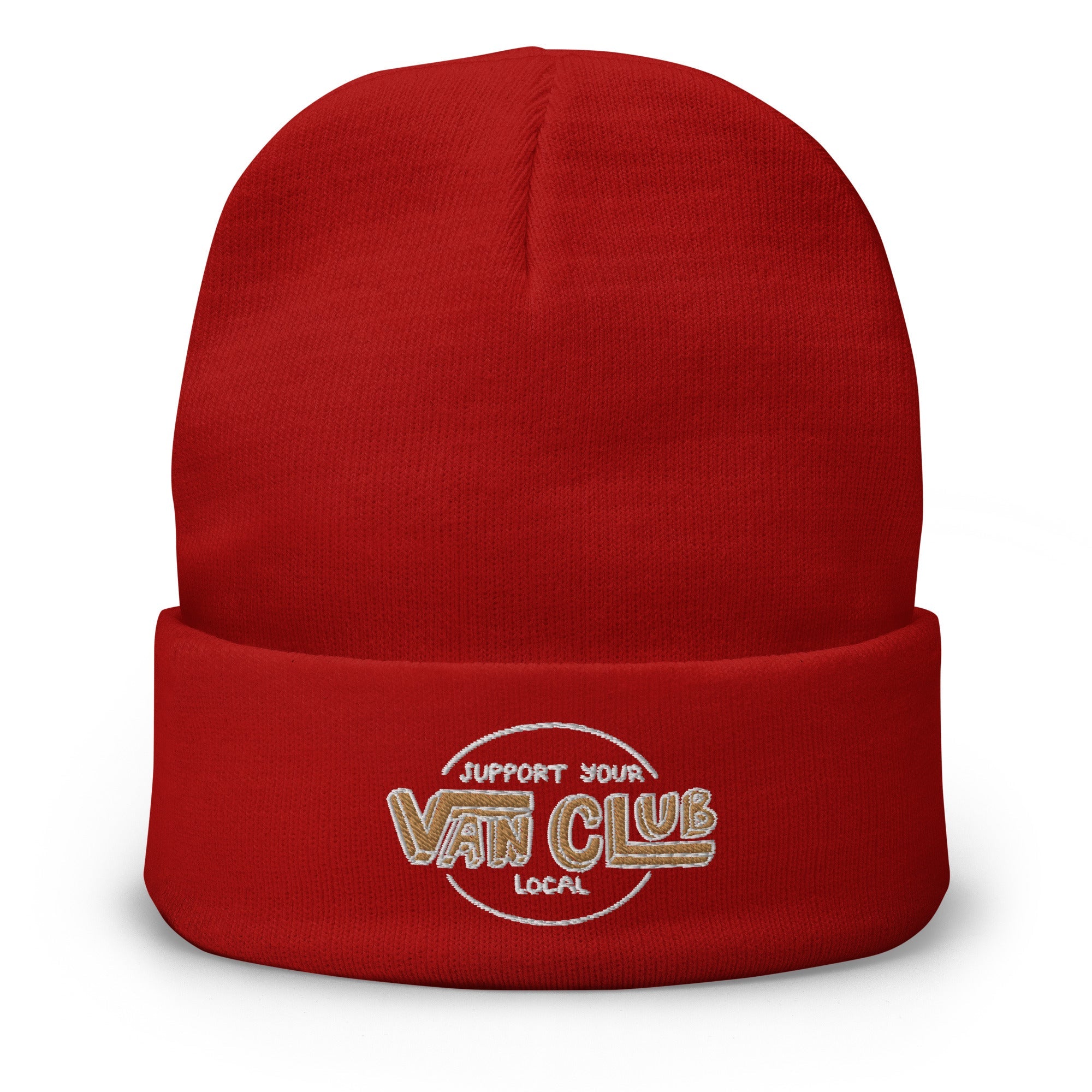 Support Your Local Van Club Embroidered Beanie - OVERLANDERS Outfitter