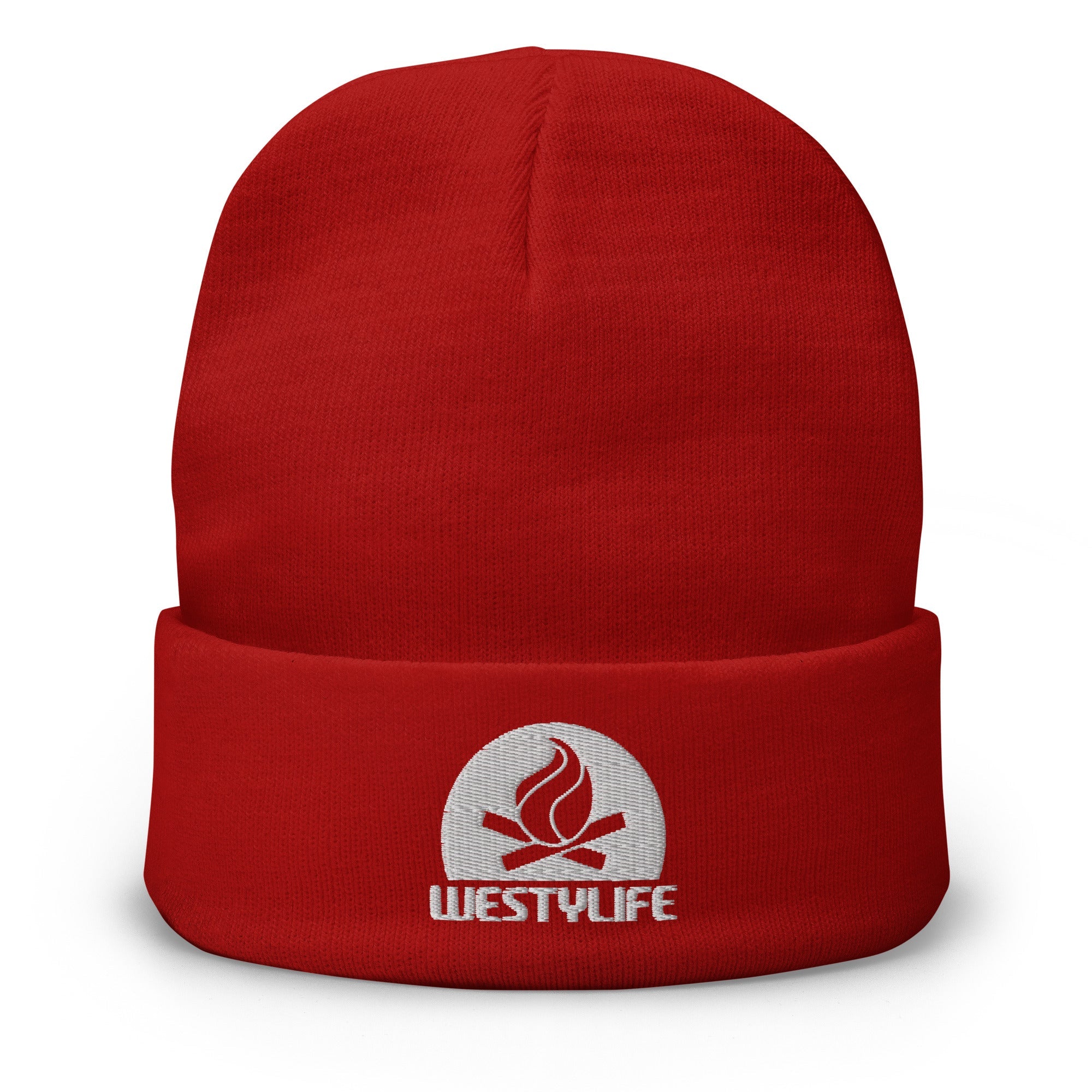Westy Life Camp Fire Embroidered Beanie - OVERLANDERS Outfitter