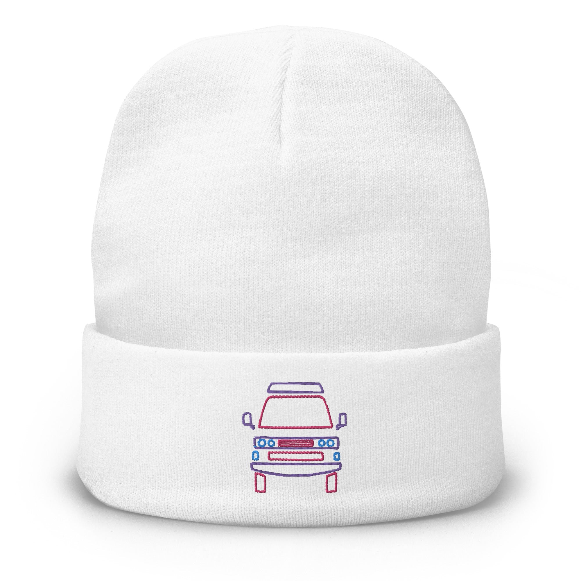Friendly Face Embroidered Beanie - OVERLANDERS Outfitter