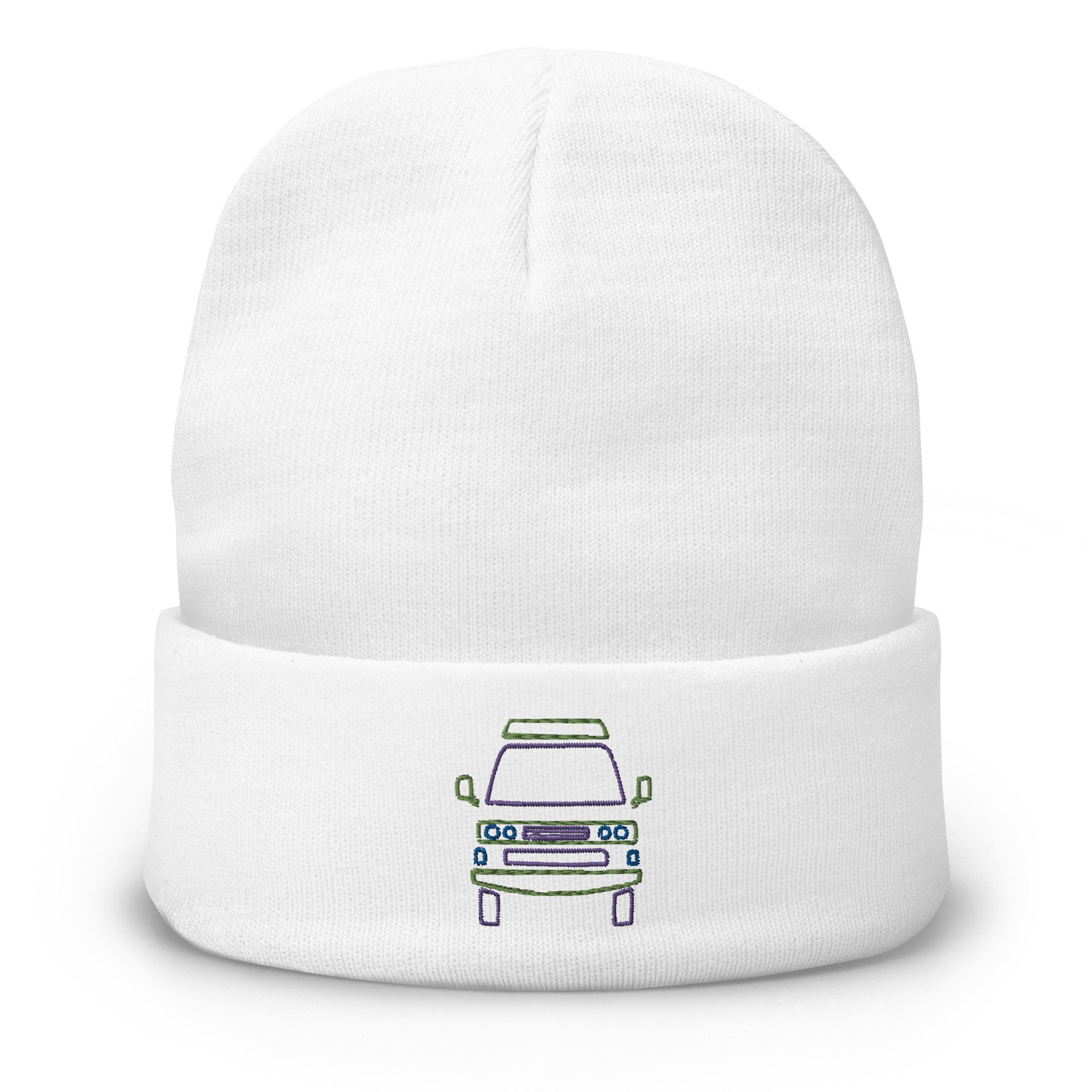 Friendly Face Embroidered Beanie - OVERLANDERS Outfitter