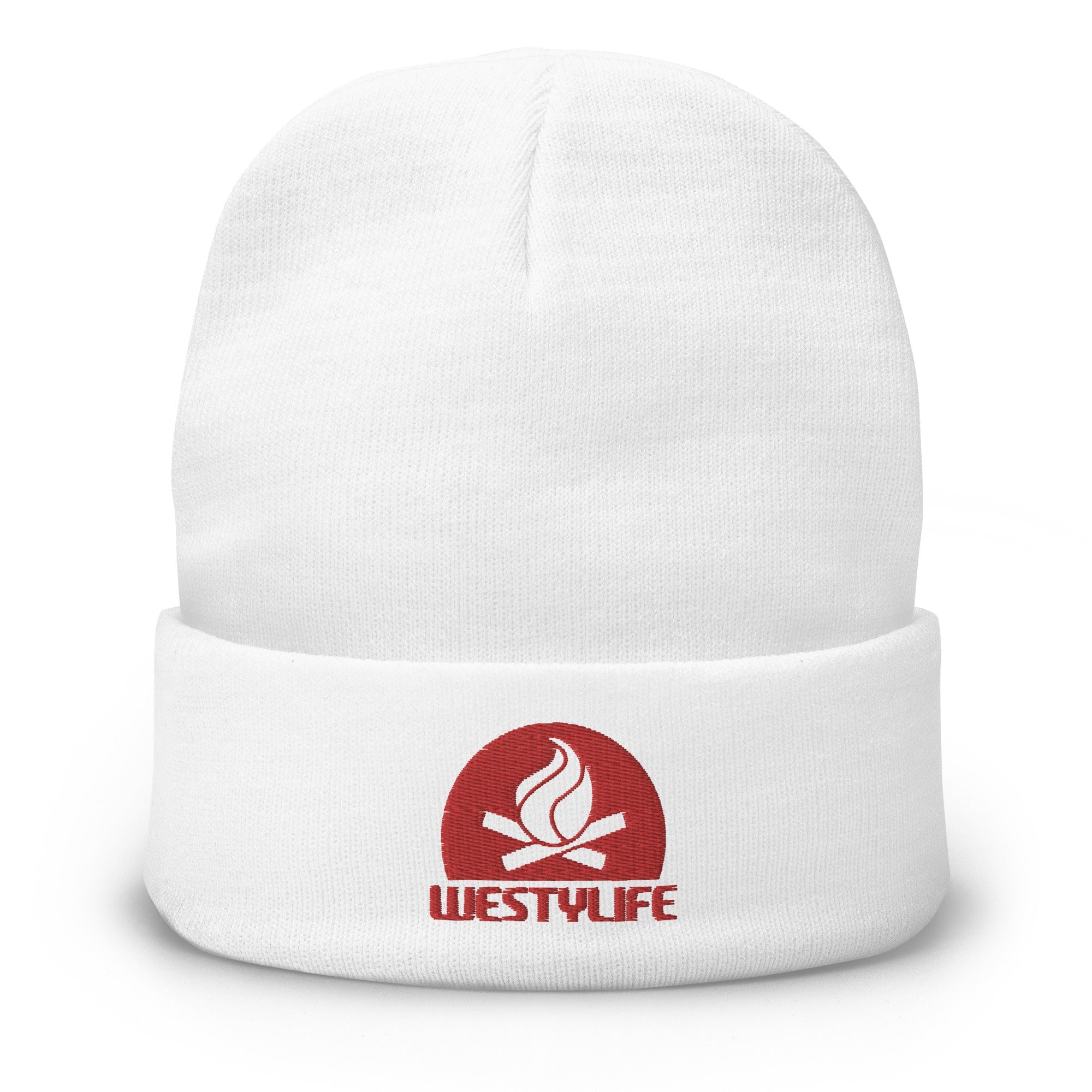 Westy Life Camp Fire Embroidered Beanie - OVERLANDERS Outfitter
