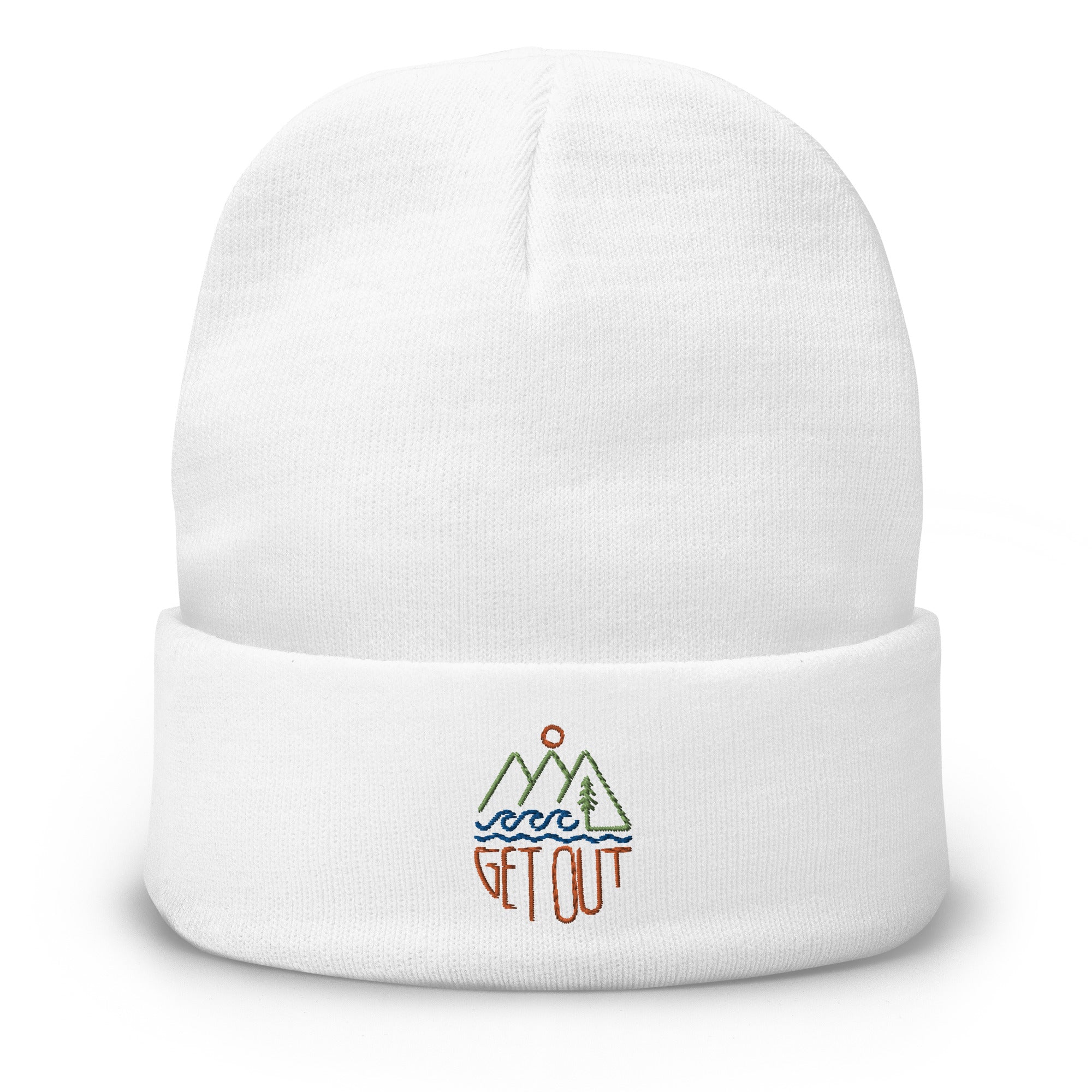 Get Out Embroidered Beanie - OVERLANDERS Outfitter