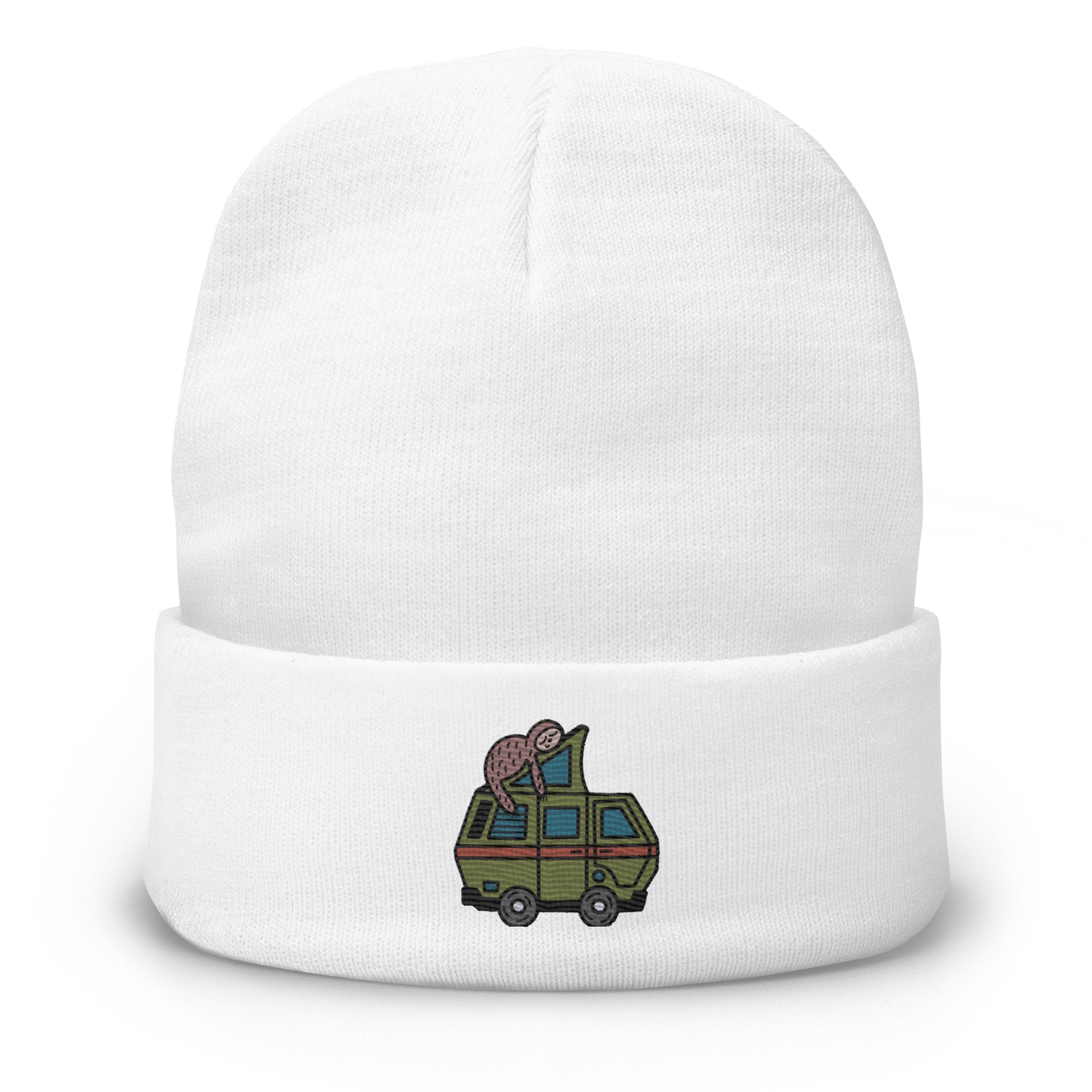 Stewie Sloth Embroidered Beanie - OVERLANDERS Outfitter