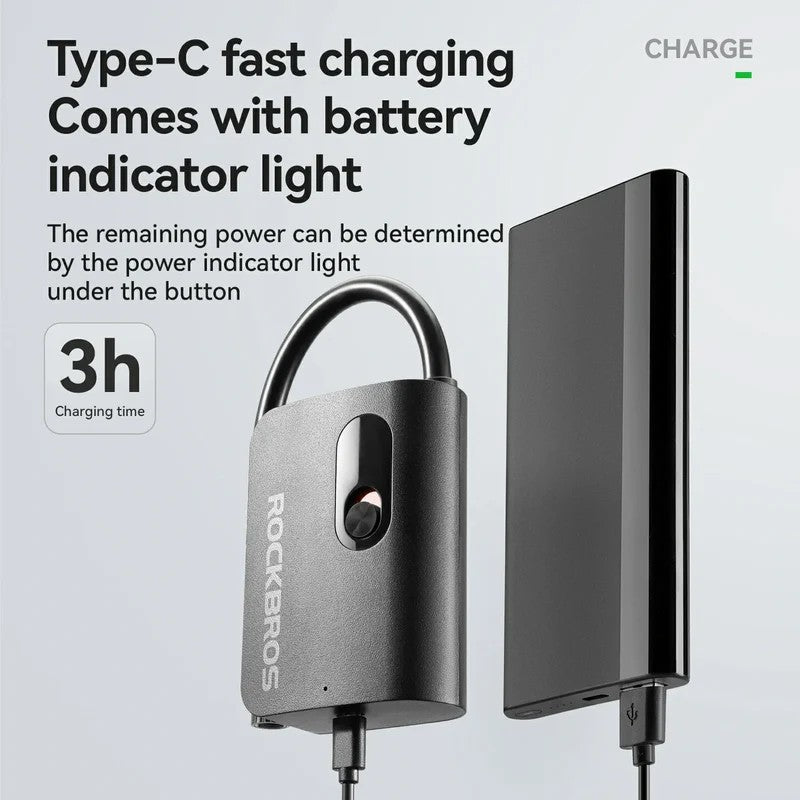 L1 Mini Electric Bike Pump - 70PSI - OVERLANDERS Outfitter