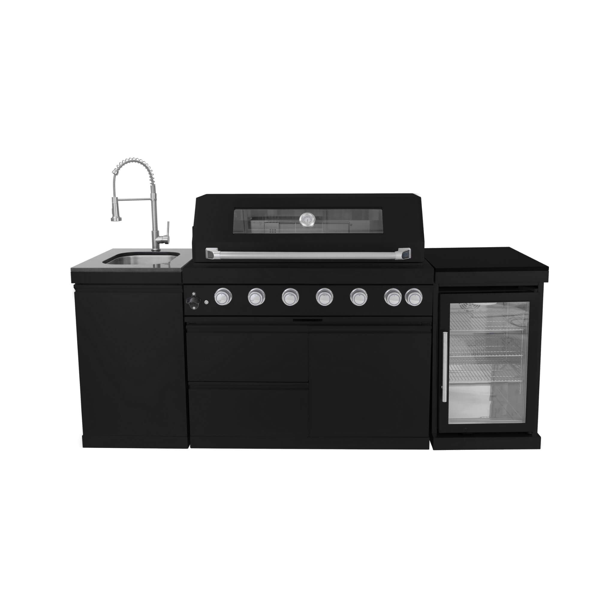 Large 68L Stainless Steel Single-Door Fridge For Outdoor Kitchen Islands (SAK15296) - We The Collective