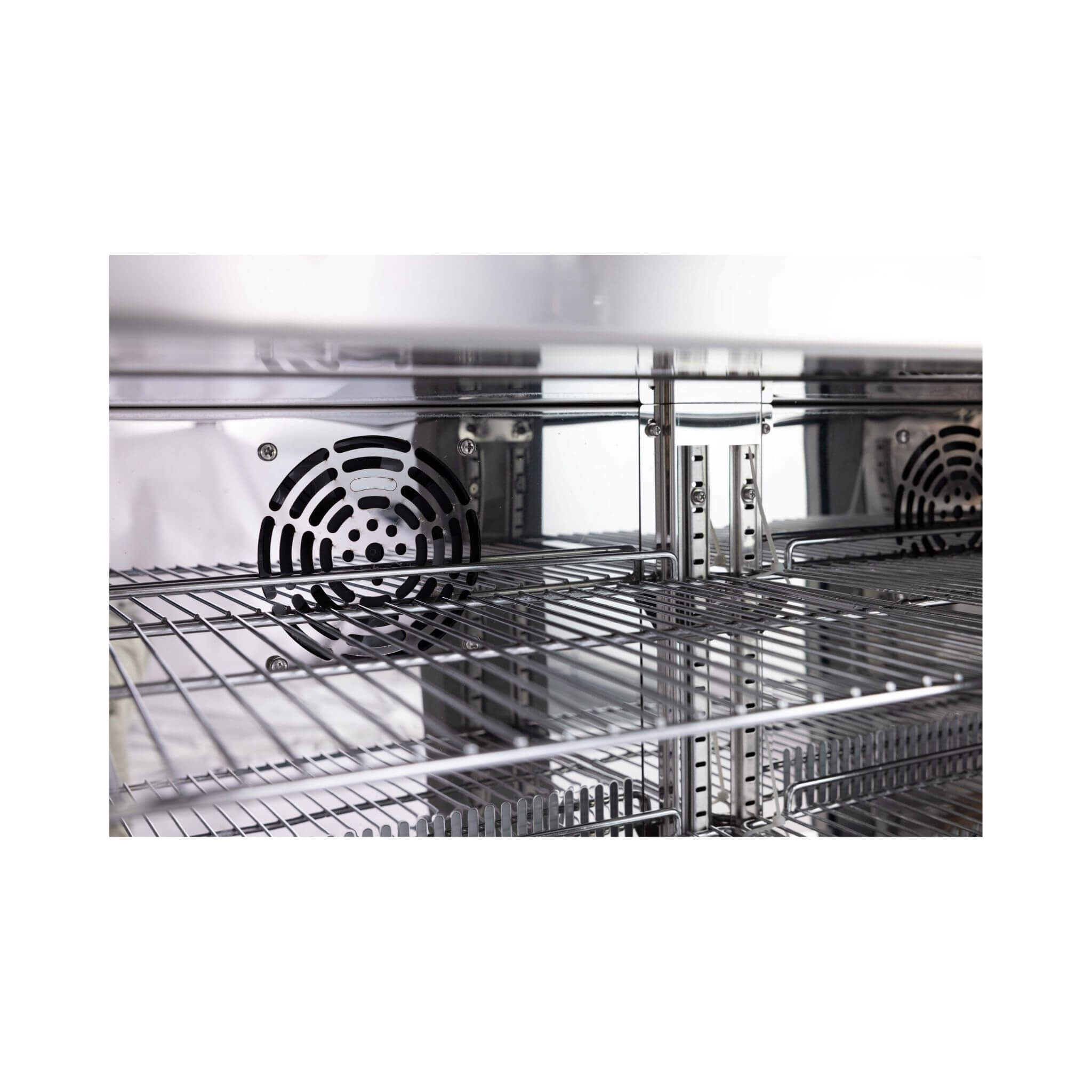 Large 68L Stainless Steel Single-Door Fridge For Outdoor Kitchen Islands (SAK15296) - We The Collective