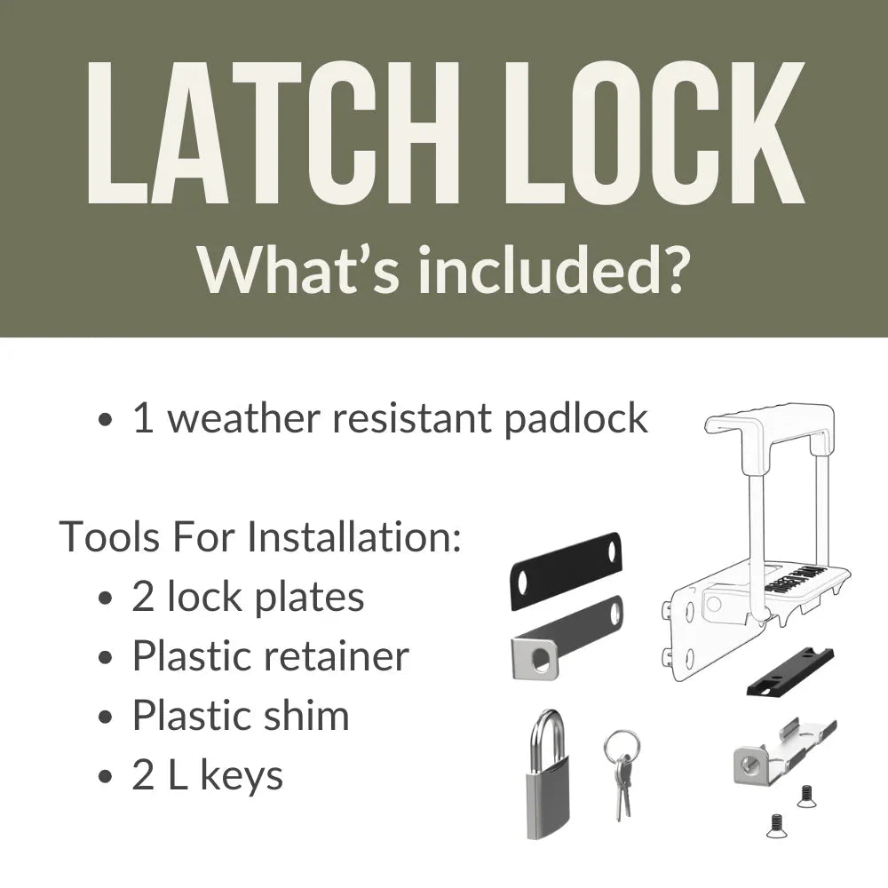 Latch Lock - OVERLANDERS Outfitter