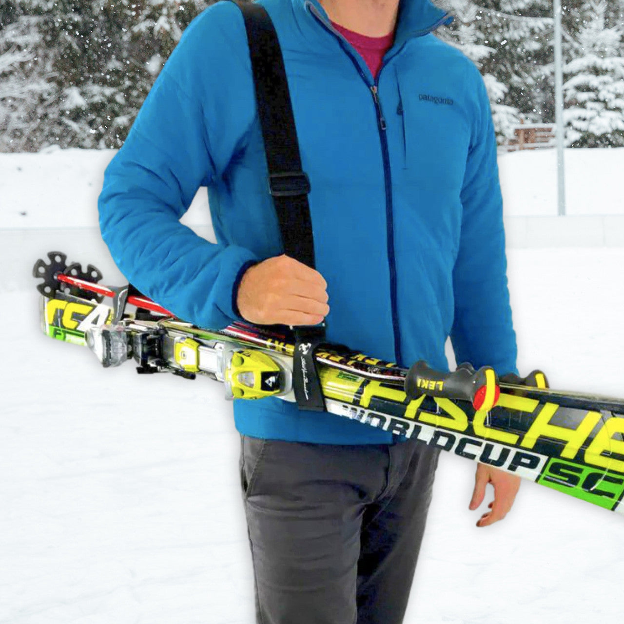 Bolton Ski & Pole Carrier Shoulder Strap | 2-Pack - OVERLANDERS Outfitter