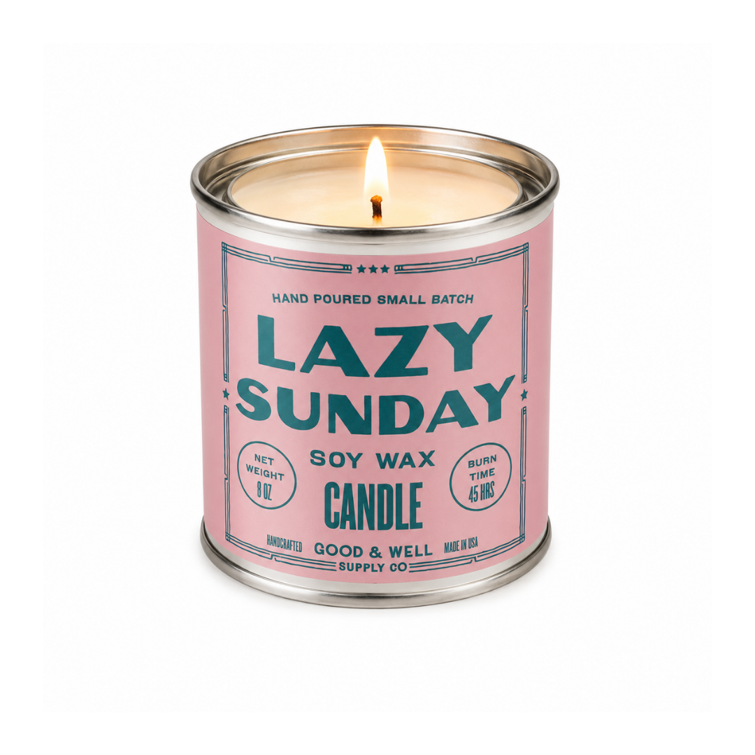 Lazy Sunday Soy Candle - OVERLANDERS Outfitter