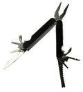 14-in-1 multifunction pocket tool with screwdriver and pliers from QuakeKits, a durable metal survival tool for versatile use.