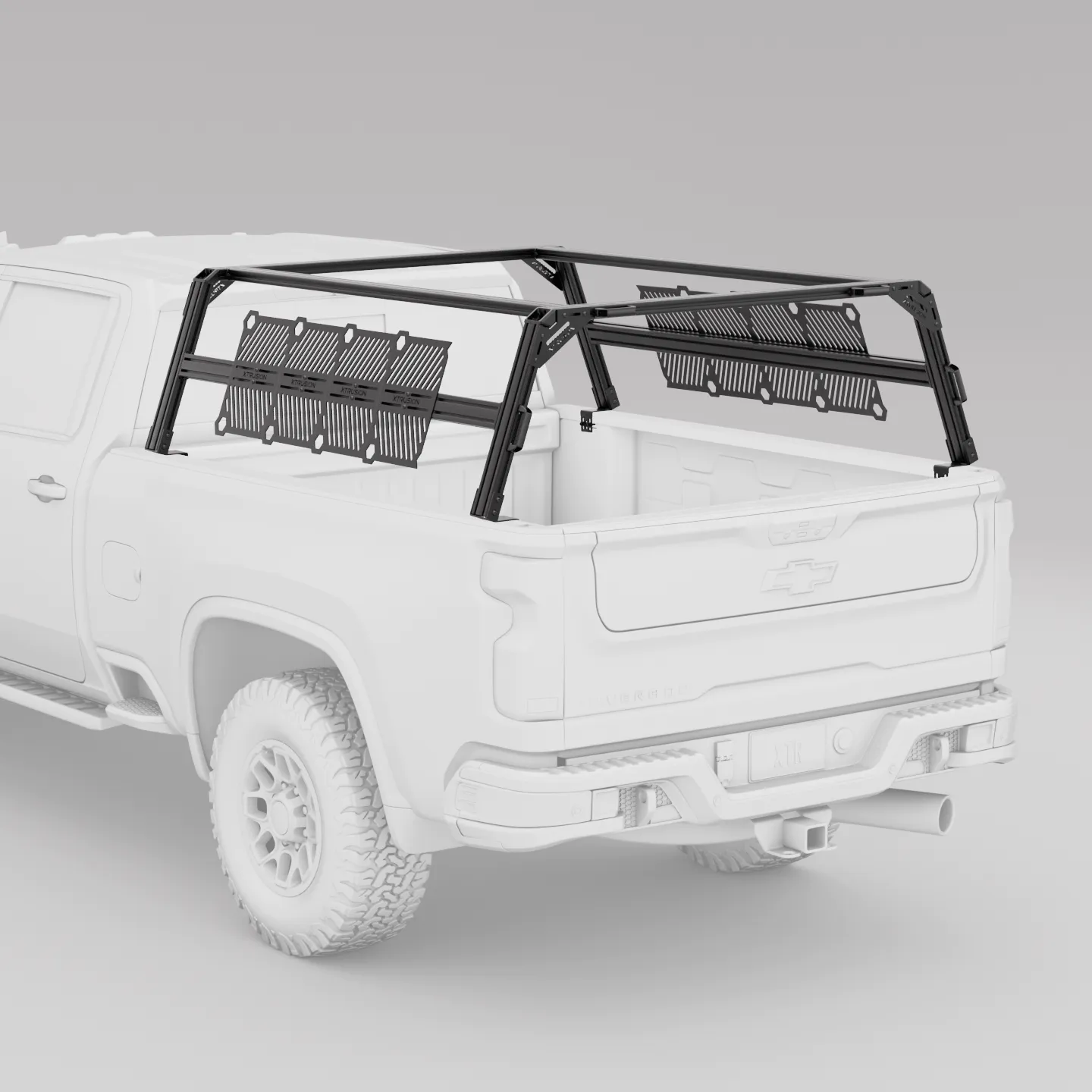 Chevy Silverado / GMC Sierra 2500HD &amp; 3500HD Pre-configured XTR1 Bed Rack - OVERLANDERS Outfitter