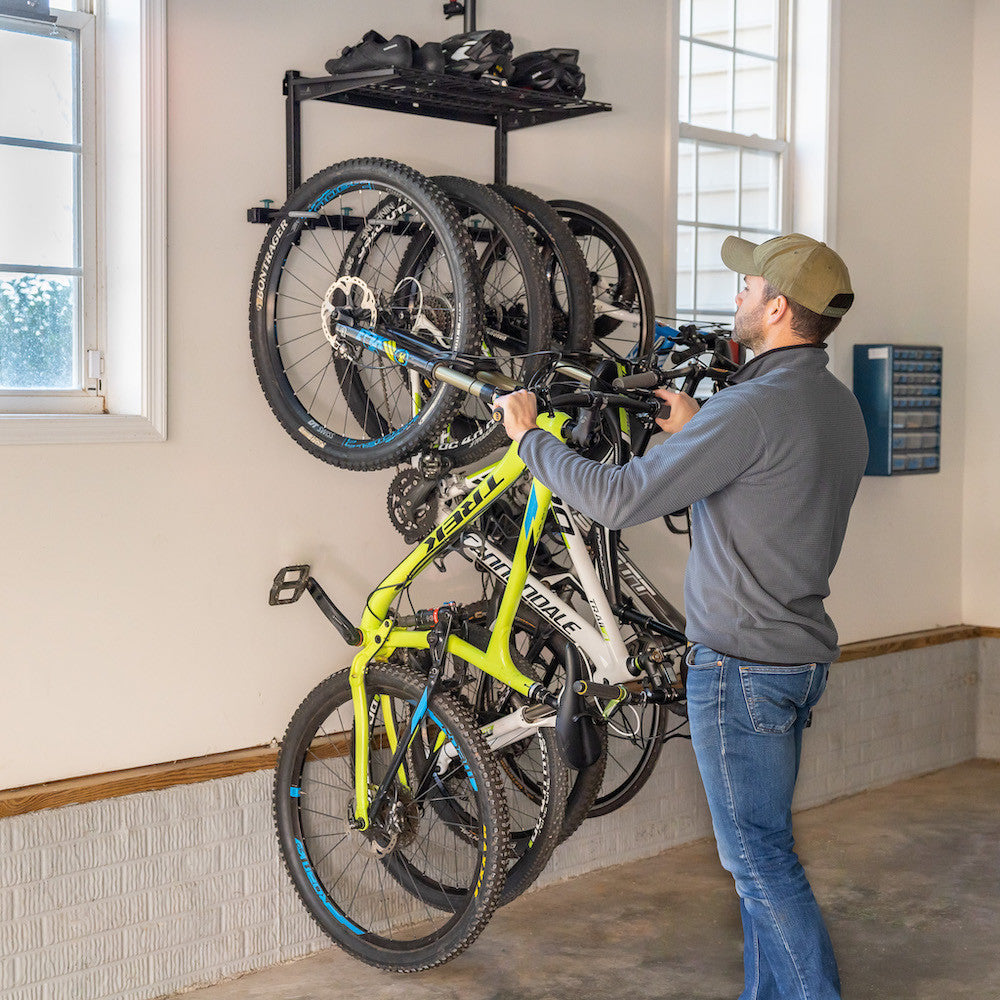 Bike Rack & Shelf | G-Bike Wire Shelf | Holds 5 Bikes - OVERLANDERS Outfitter