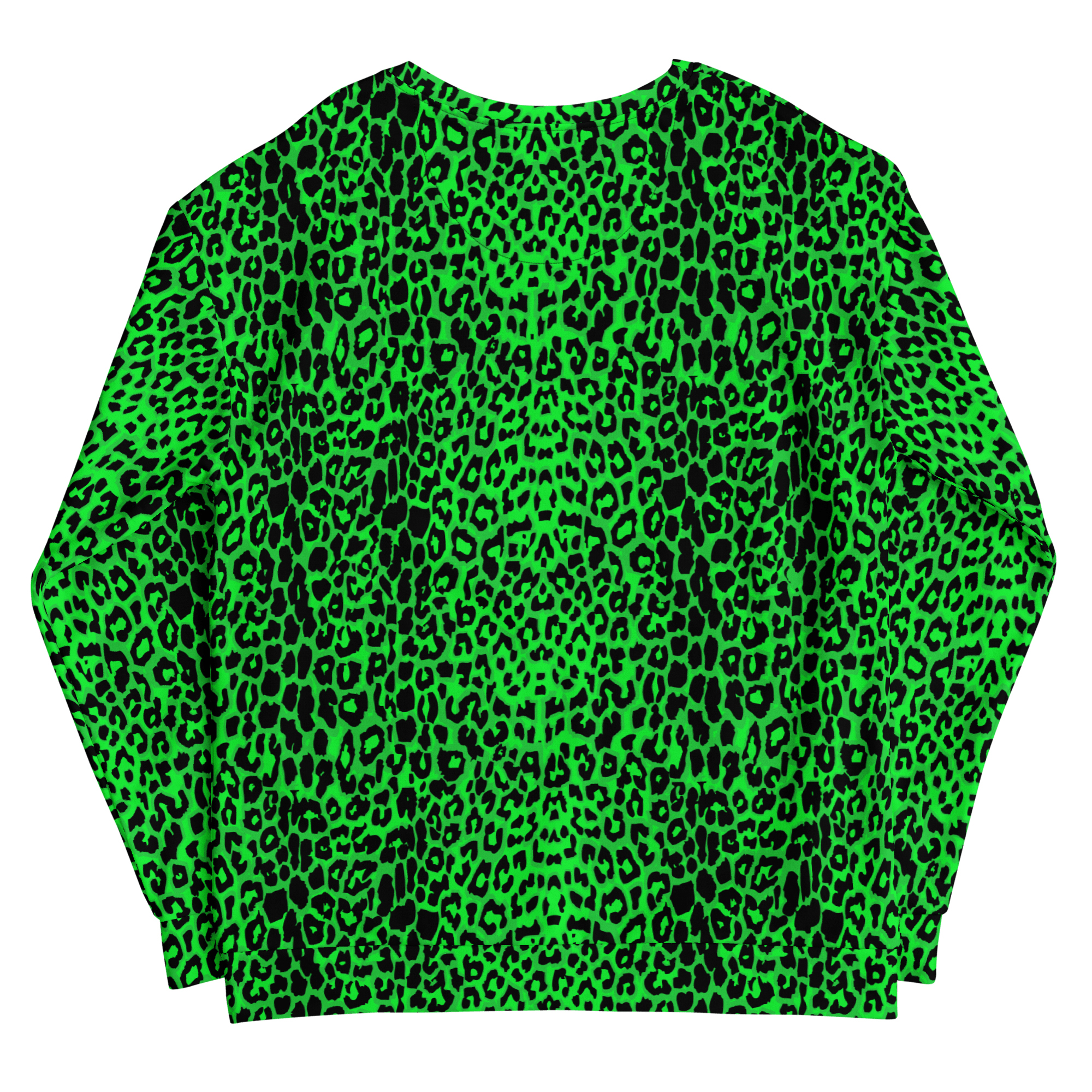 Lime Leopard Unisex Sweatshirt