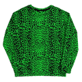 Lime Leopard Unisex Sweatshirt