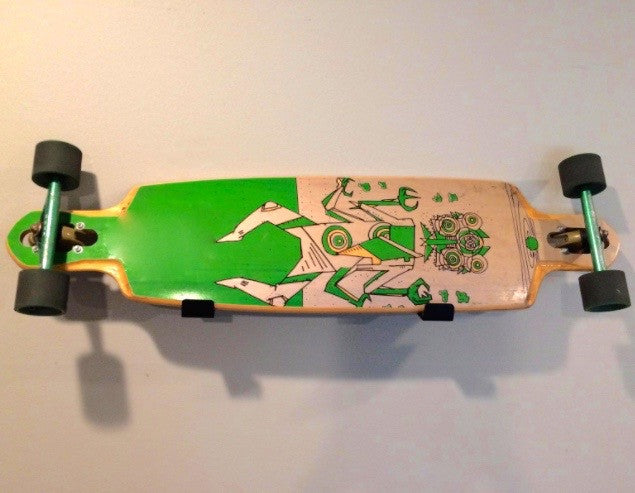 Lake Street Minimalist Longboard Display Rack | Holds 30 lbs - OVERLANDERS Outfitter
