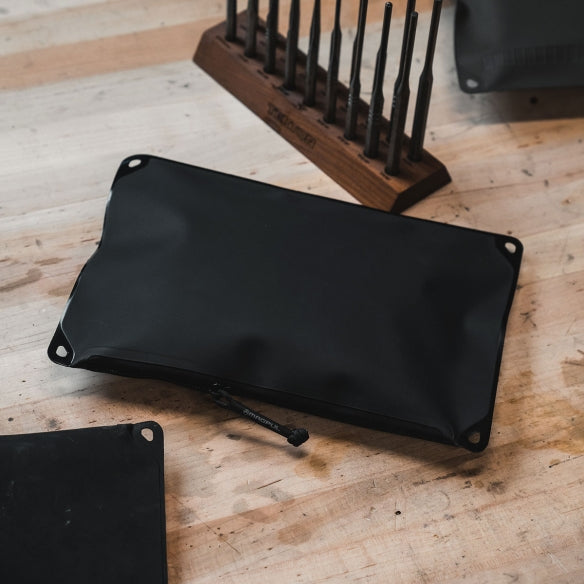 HCC Tactical DAKA® Pouch in black, showcasing durable fabric and spacious design for versatile storage solutions.