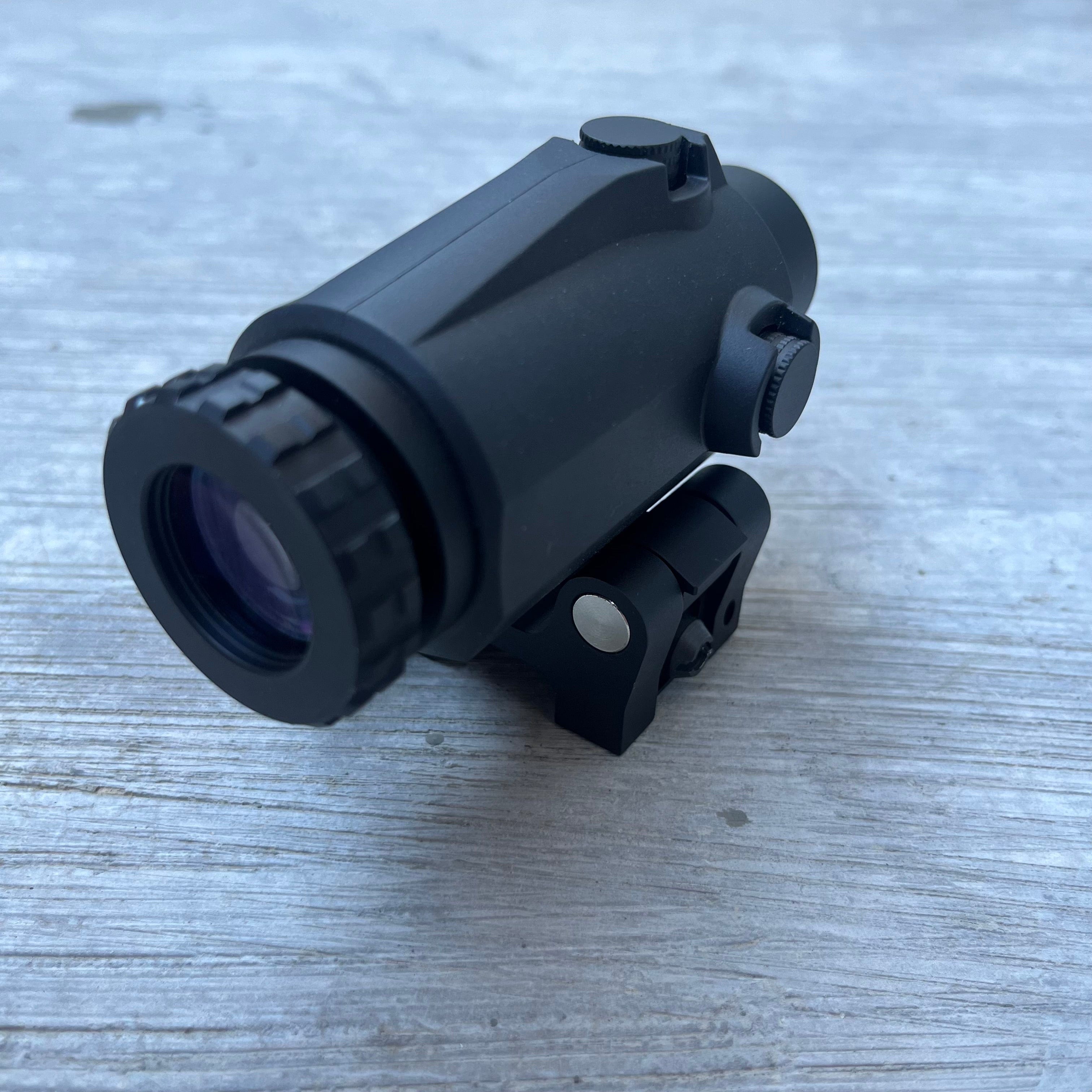 SFT2 Tactical Dragoon 3x Magnifier with adjustable focus and durable lens for enhanced target clarity.