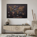 Map on Board LED 2.0 Dark Walnut