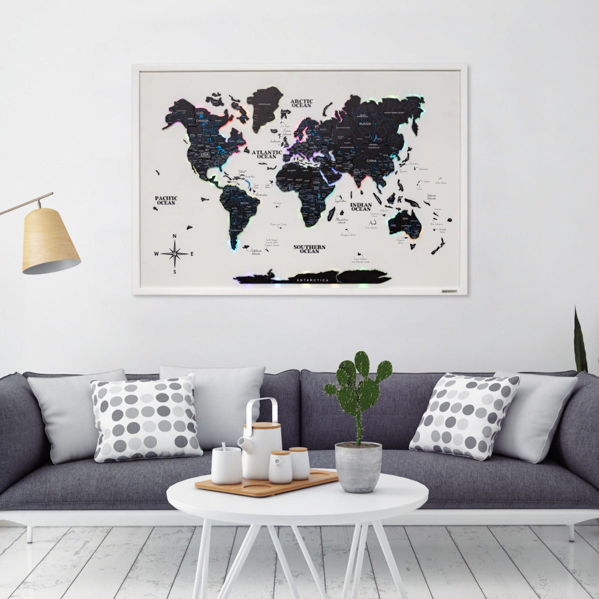 Map on Board LED 2.0 Midnight - OVERLANDERS Outfitter