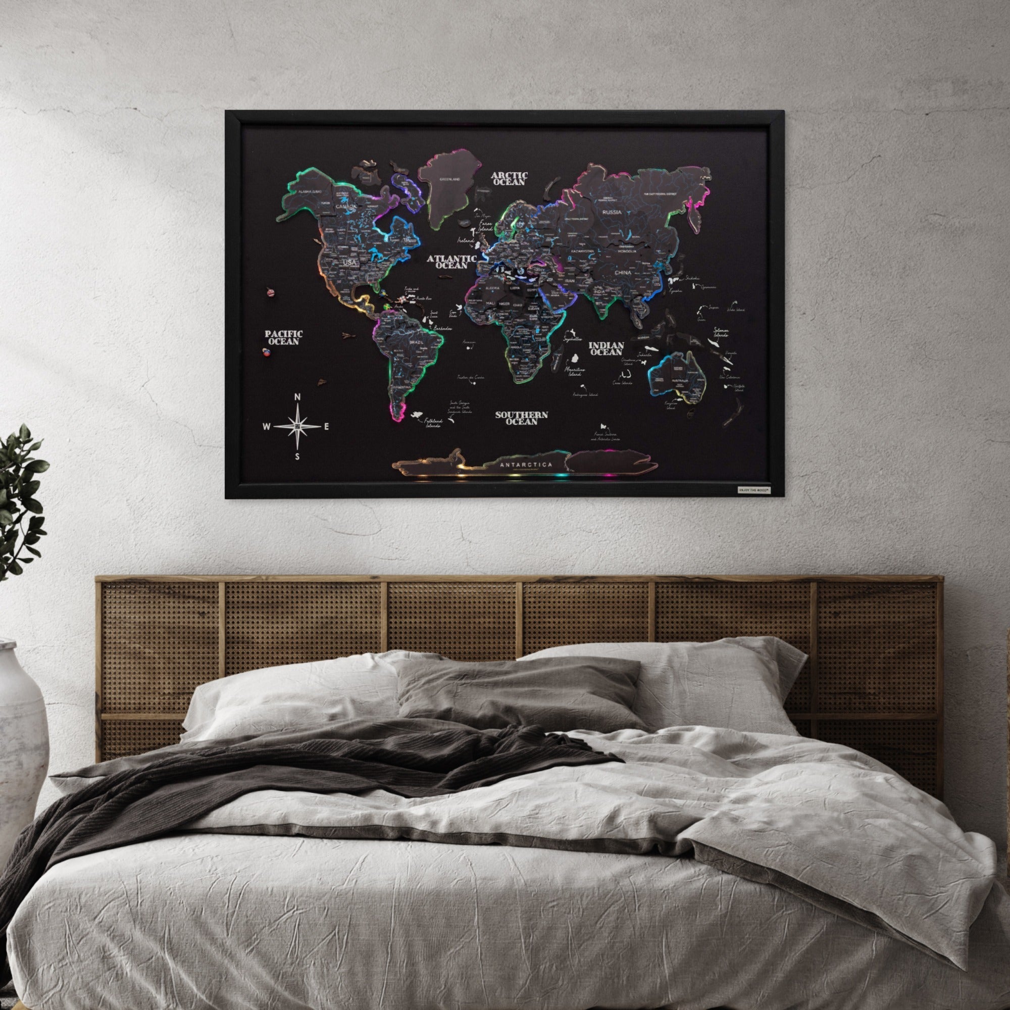Map on Board LED 2.0 Midnight