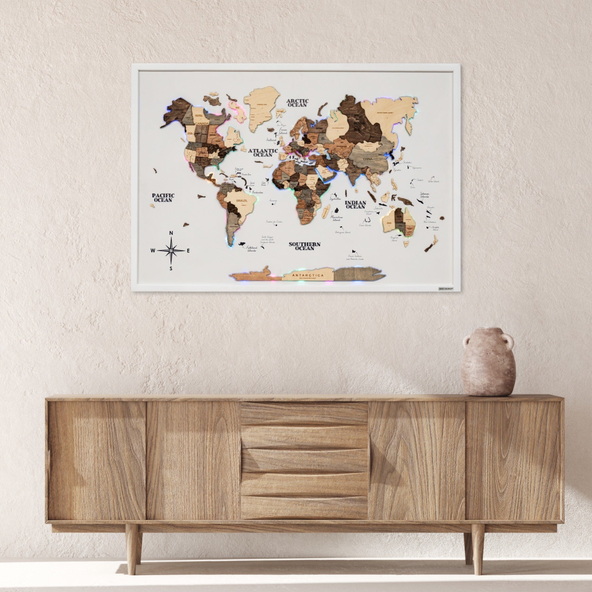 Map on Board LED 2.0 Smokey - OVERLANDERS Outfitter