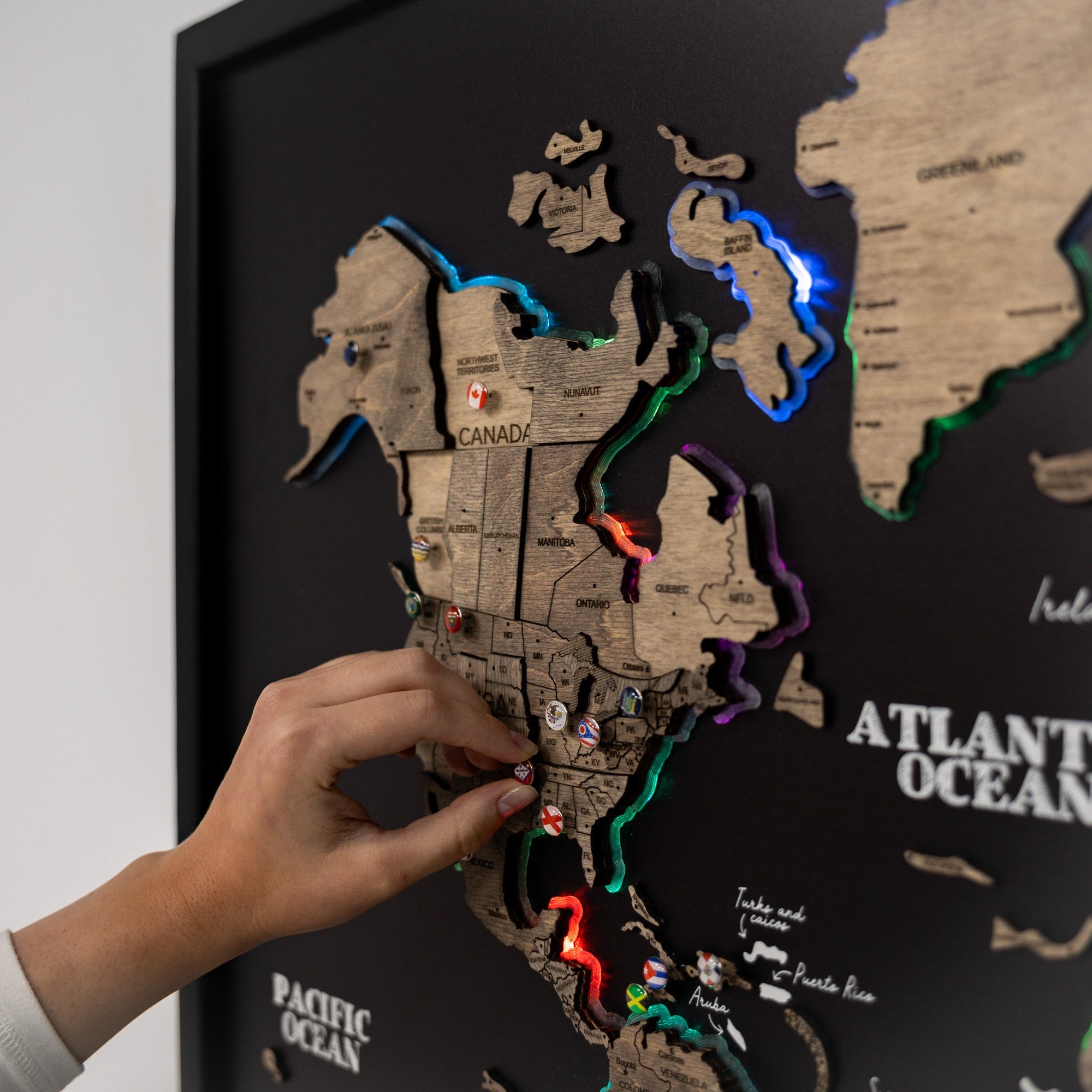 Map on Board LED 2.0 Terra