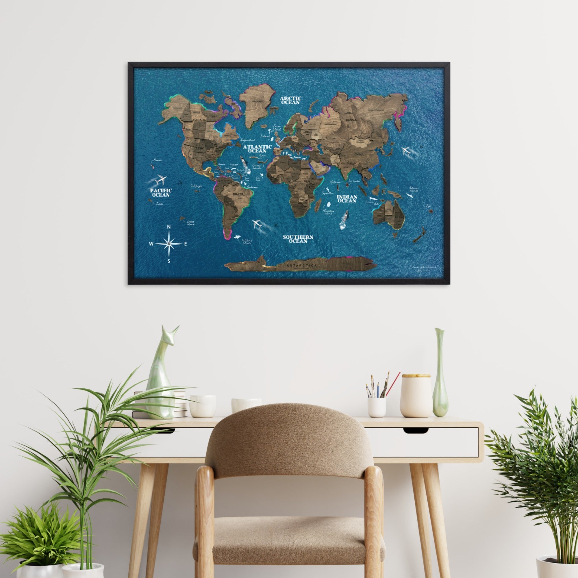 Map on Board LED 2.0 Terra - OVERLANDERS Outfitter