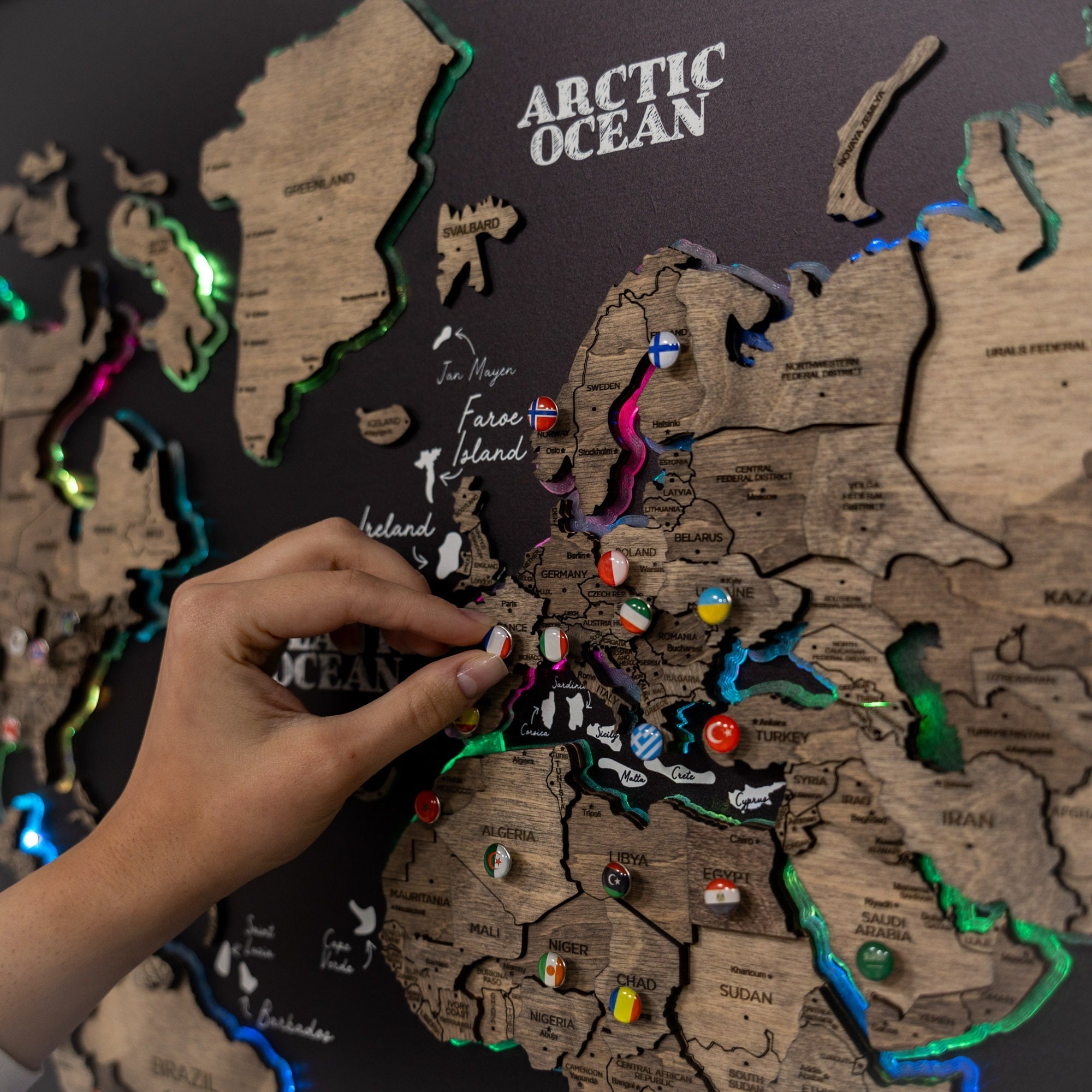 Map on Board LED 2.0 Terra